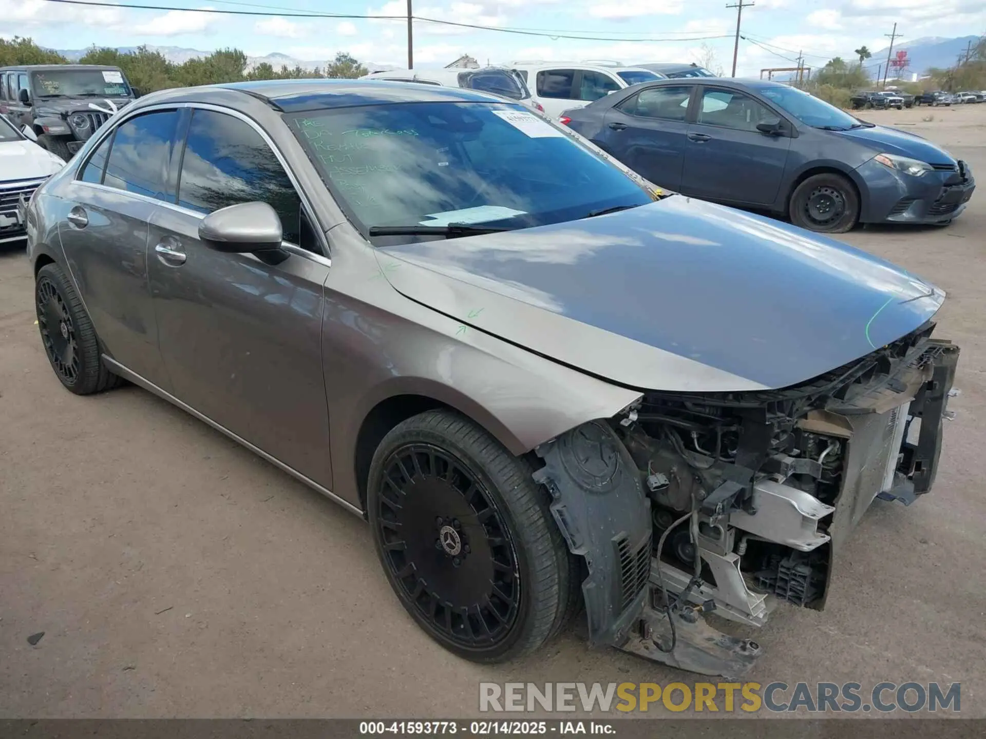 1 fotografías del automóvil dañado WDD3G4EB0KW002184 MERCEDES-BENZ A 220 2019