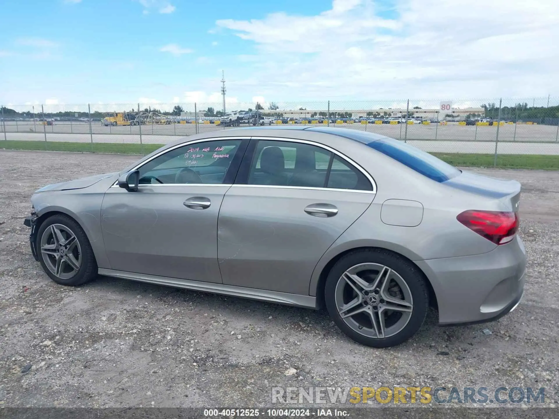 15 fotografías del automóvil dañado WDD3G4EB0KW004484 MERCEDES-BENZ A 220 2019