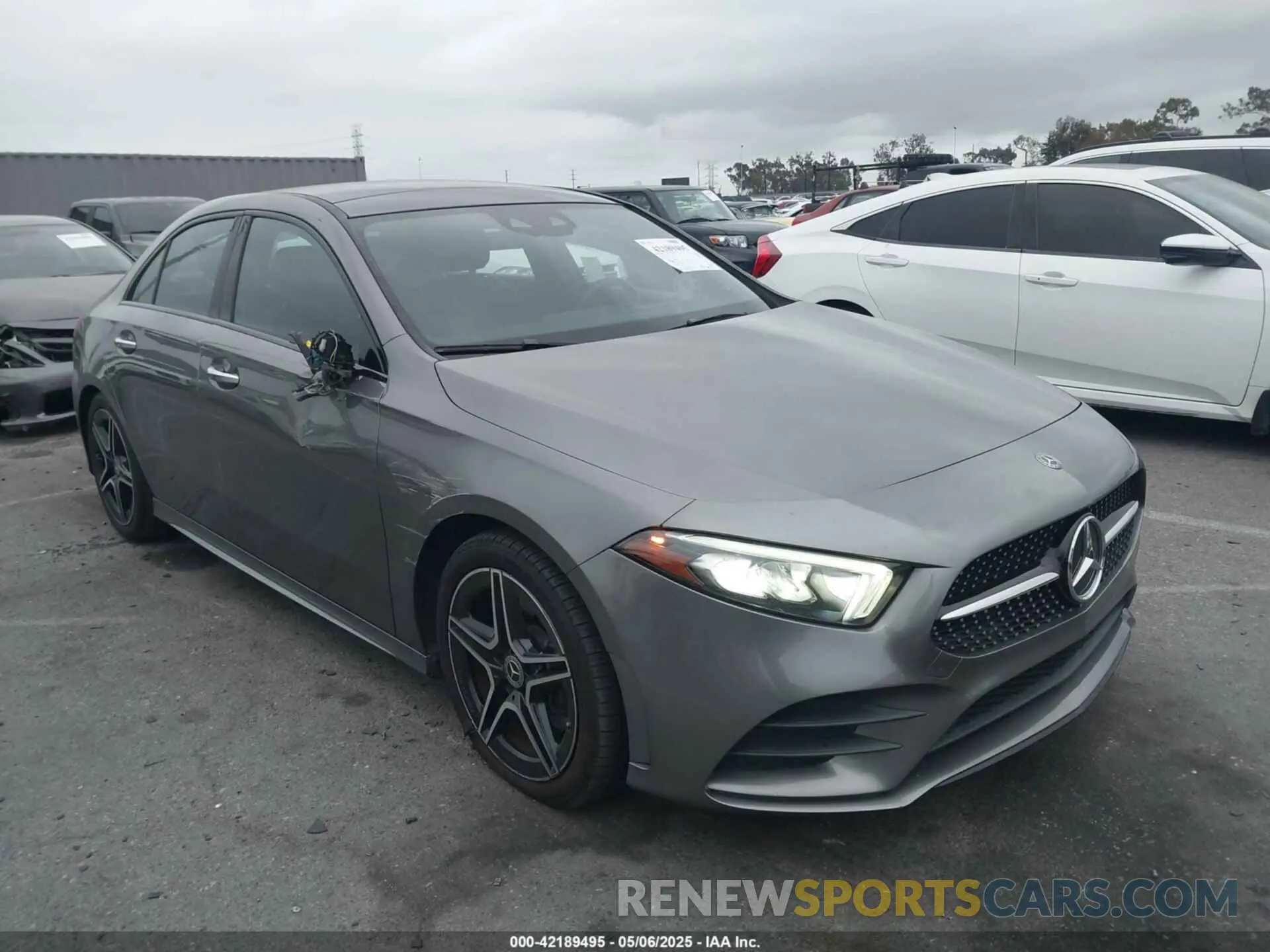 1 fotografías del automóvil dañado WDD3G4EB1KW002713 MERCEDES-BENZ A 220 2019