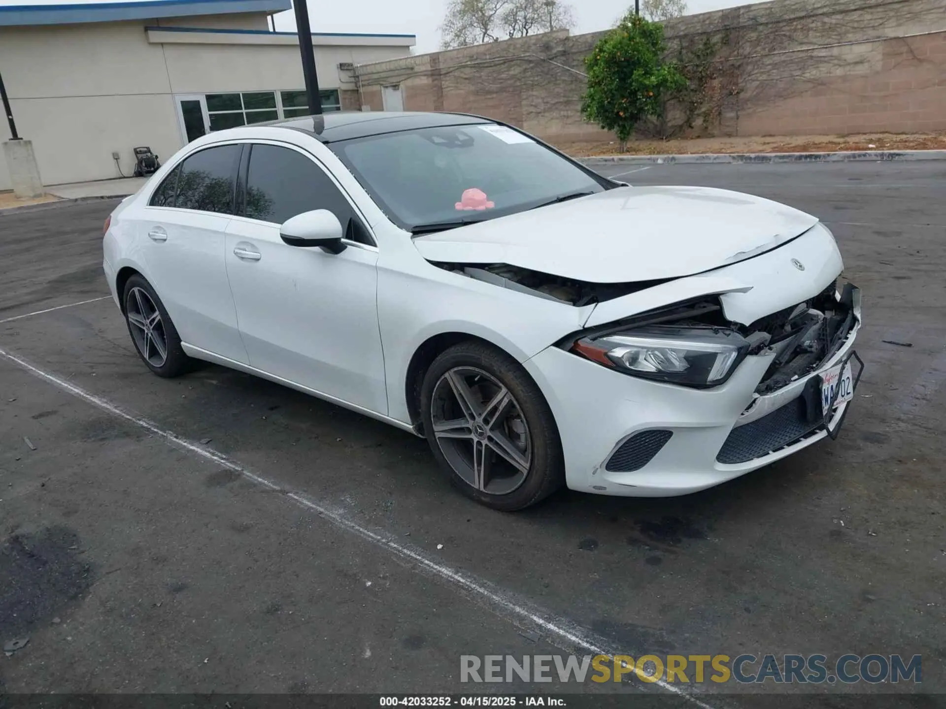 1 fotografías del automóvil dañado WDD3G4EB3KW027838 MERCEDES-BENZ A 220 2019