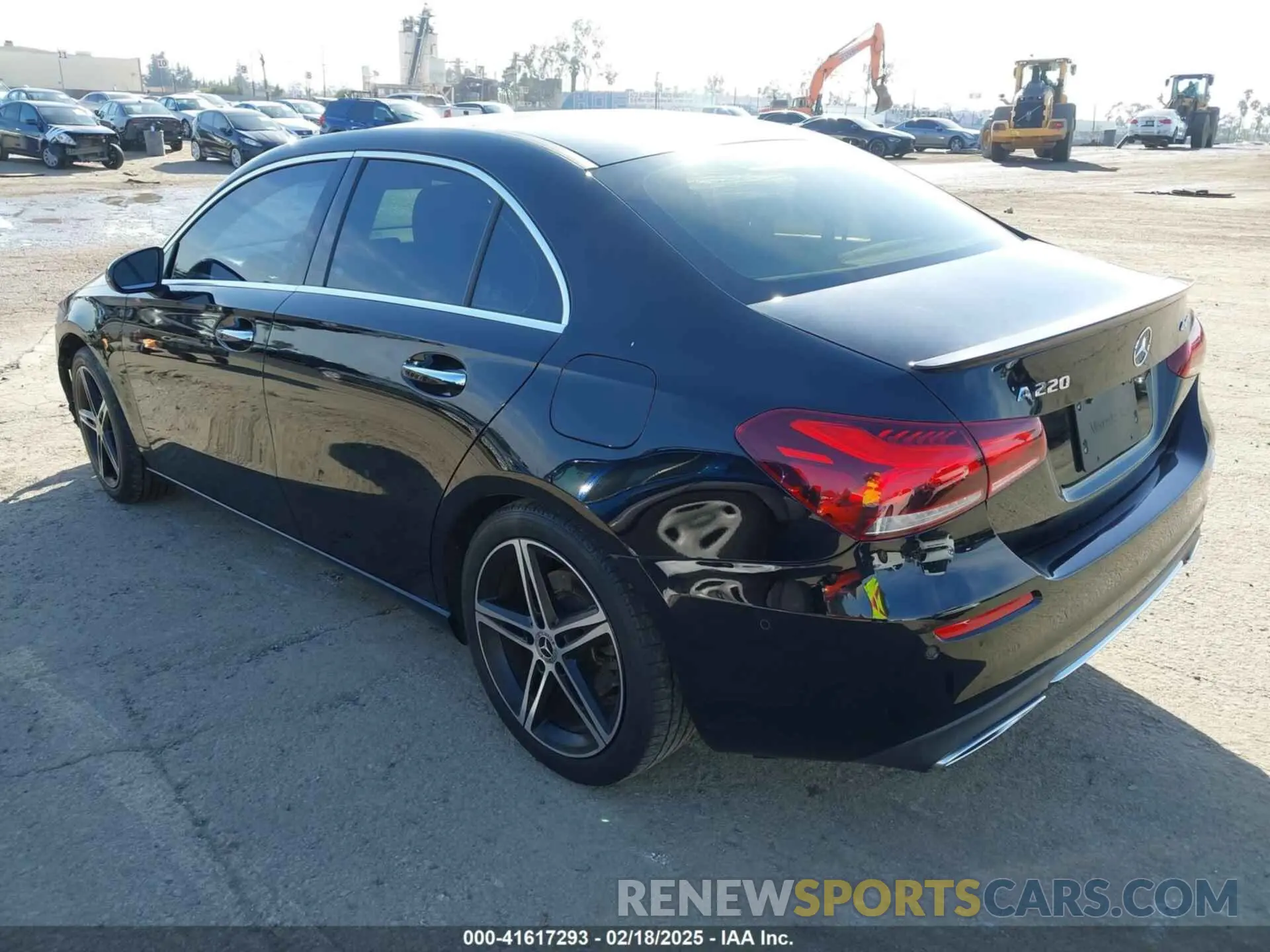 3 fotografías del automóvil dañado WDD3G4FB0KW007268 MERCEDES-BENZ A 220 2019