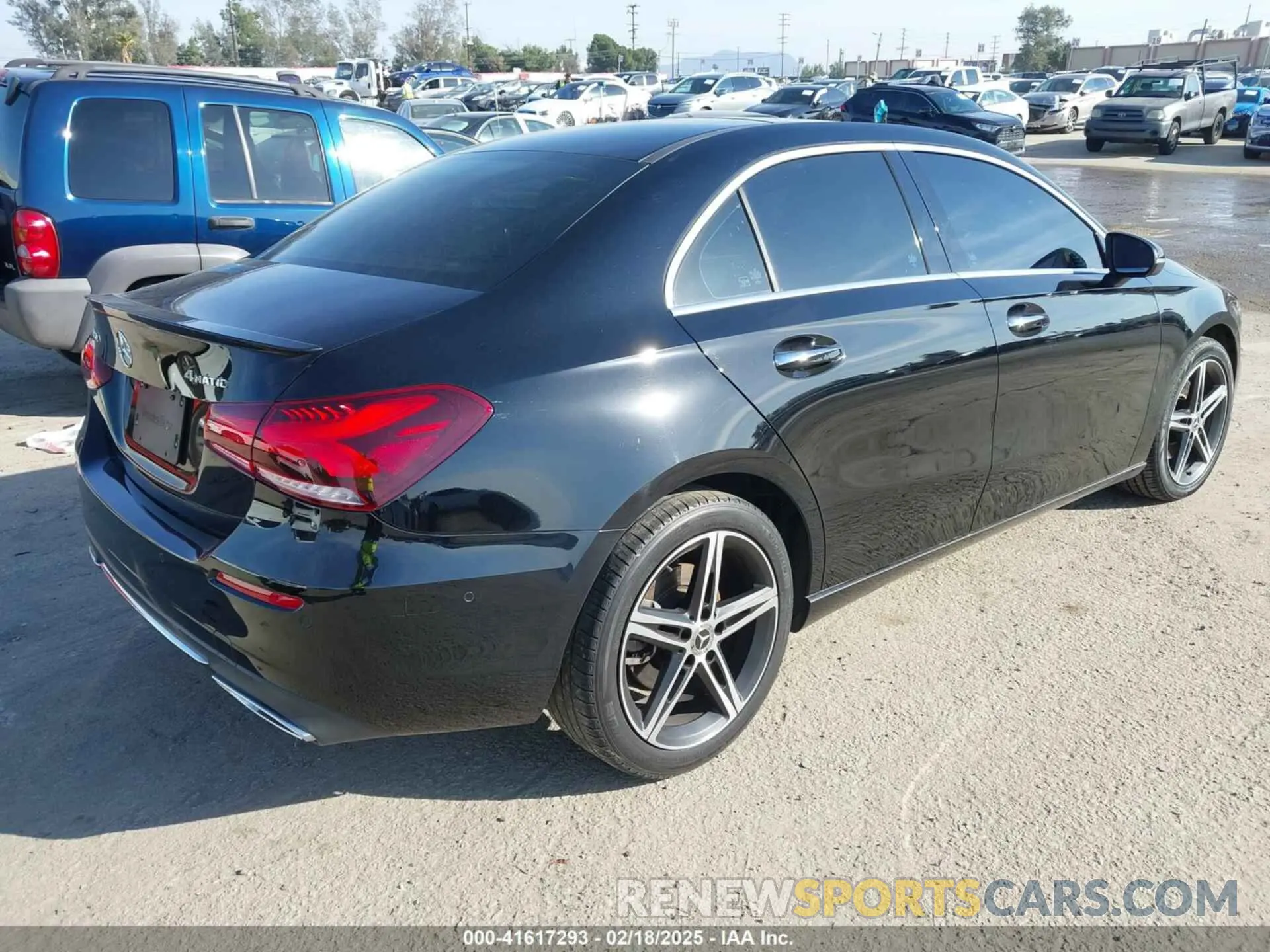 4 fotografías del automóvil dañado WDD3G4FB0KW007268 MERCEDES-BENZ A 220 2019
