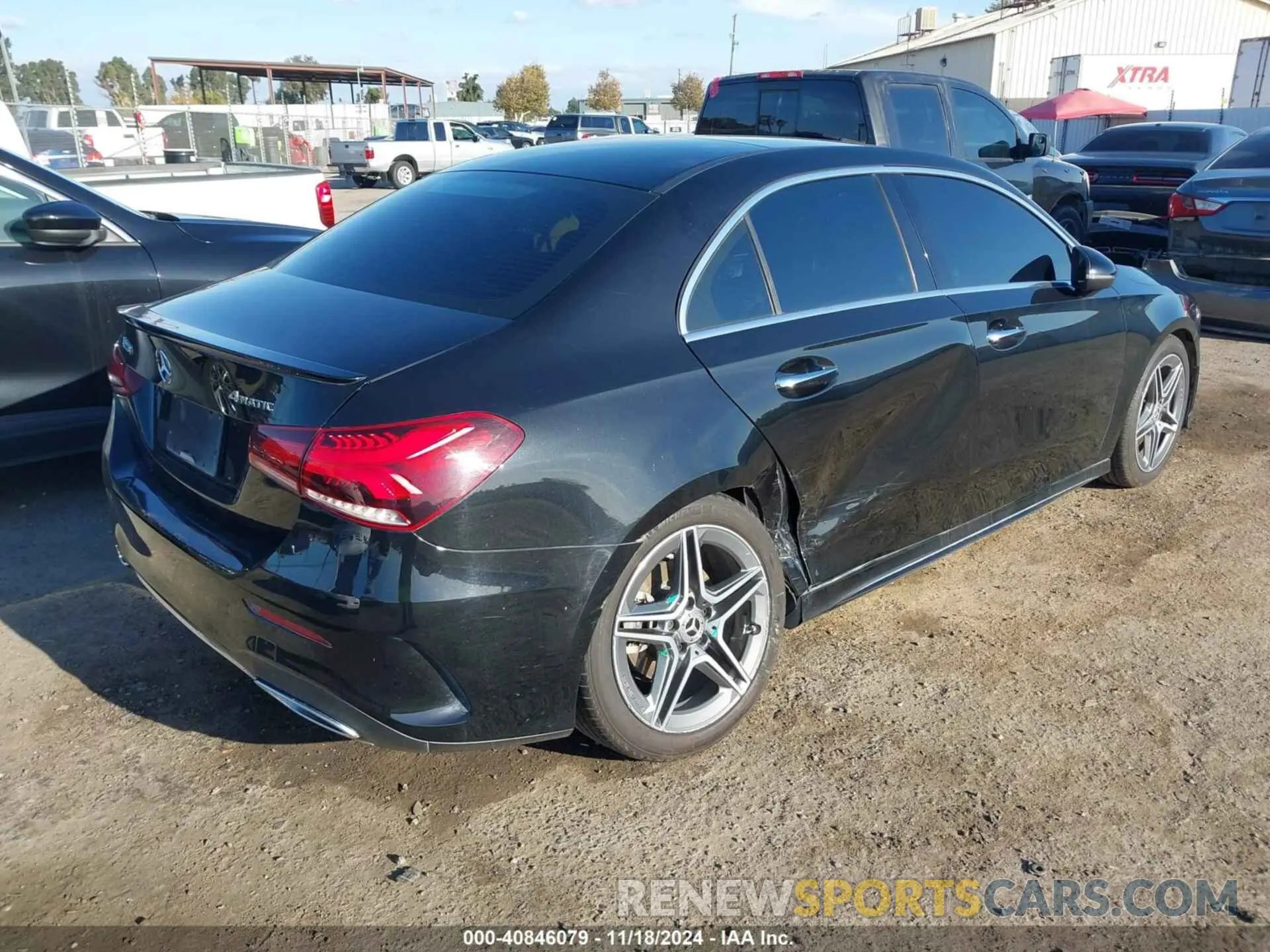 4 fotografías del automóvil dañado WDD3G4FB9KW006071 MERCEDES-BENZ A 220 2019