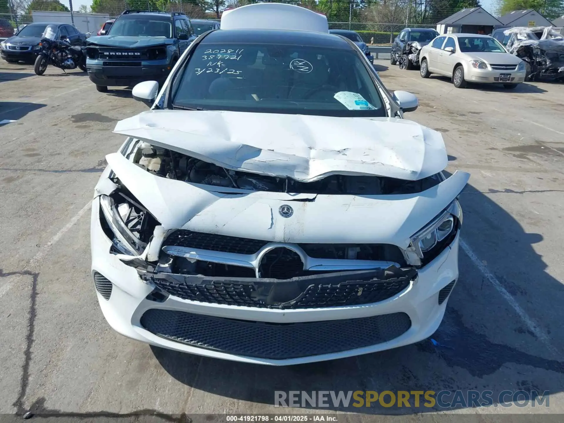 6 fotografías del automóvil dañado W1K3G4EB6LJ202811 MERCEDES-BENZ A 220 2020