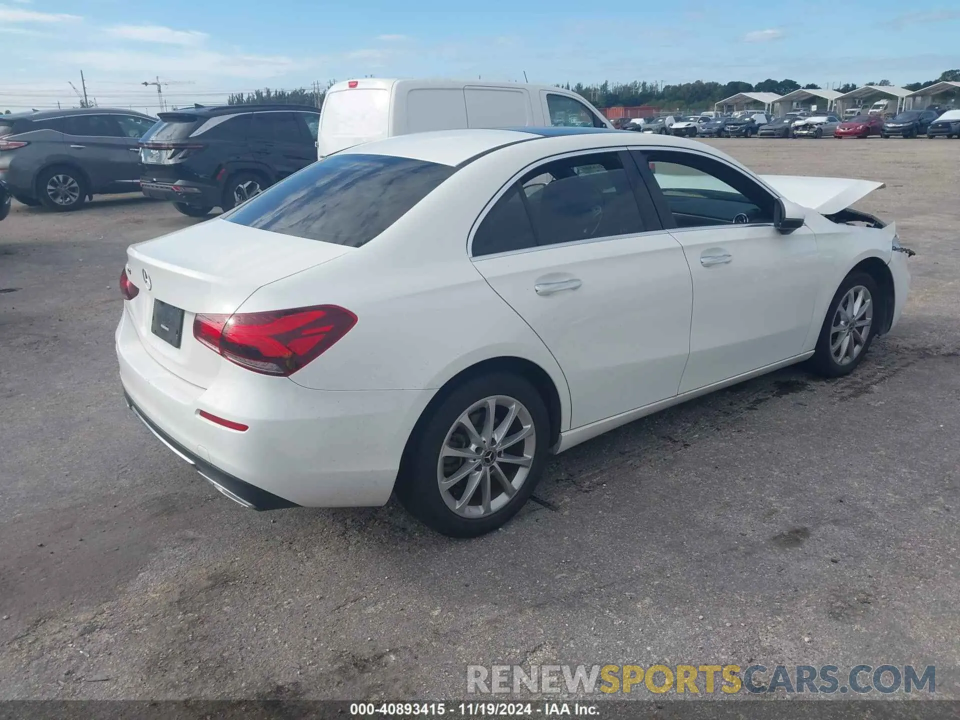 4 fotografías del automóvil dañado W1K3G4EB0MJ289770 MERCEDES-BENZ A 220 2021