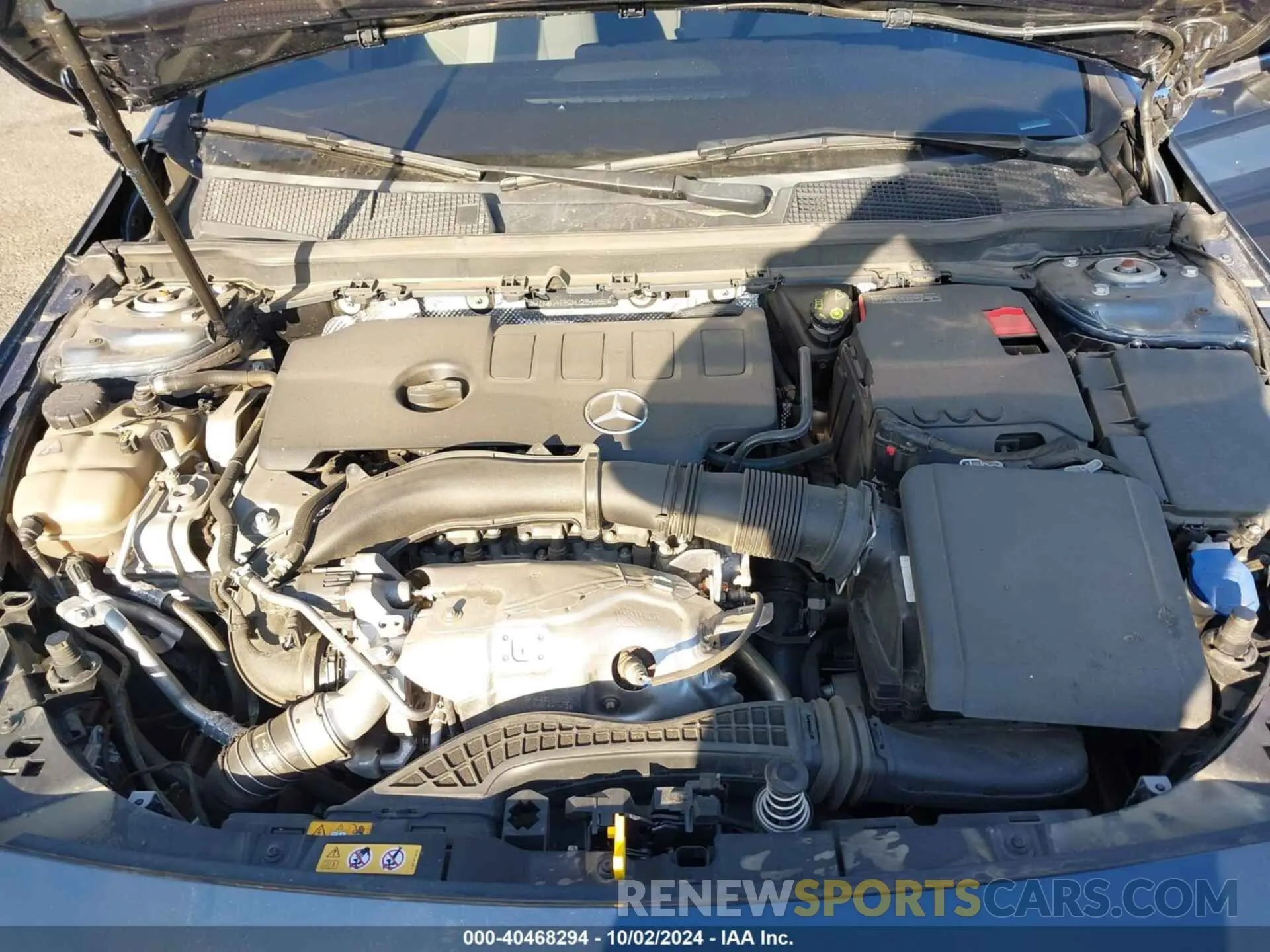 10 fotografías del automóvil dañado W1K3G4EB2MJ254955 MERCEDES-BENZ A 220 2021