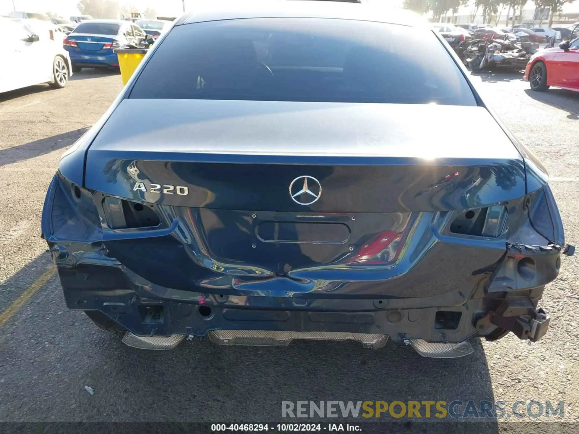 6 fotografías del automóvil dañado W1K3G4EB2MJ254955 MERCEDES-BENZ A 220 2021