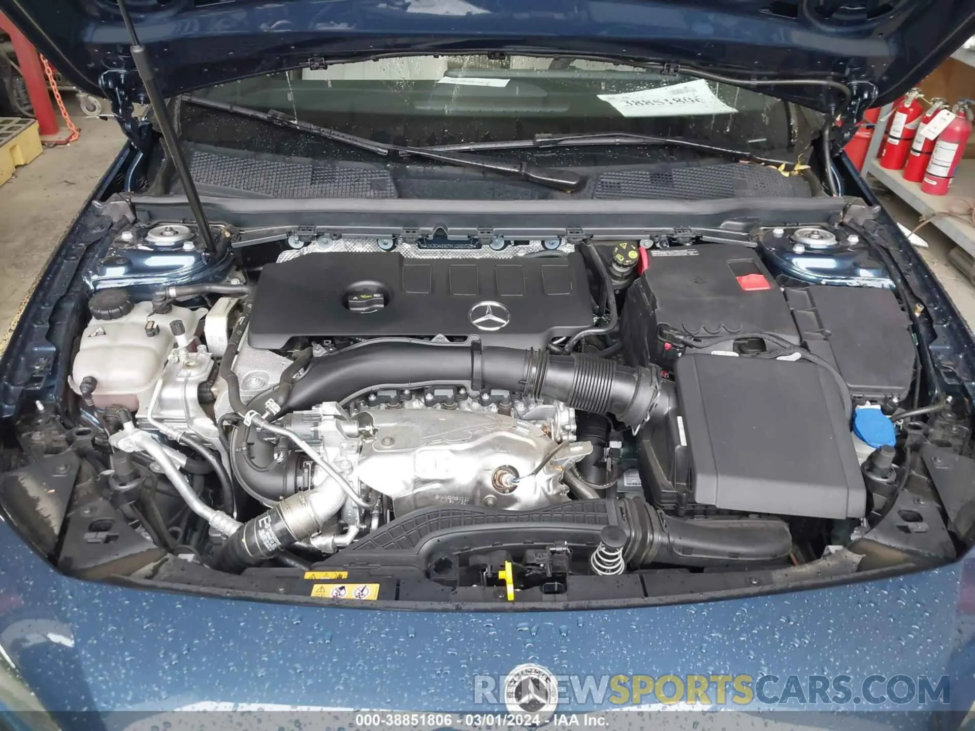 10 fotografías del automóvil dañado W1K3G4EB7MJ265031 MERCEDES-BENZ A 220 2021