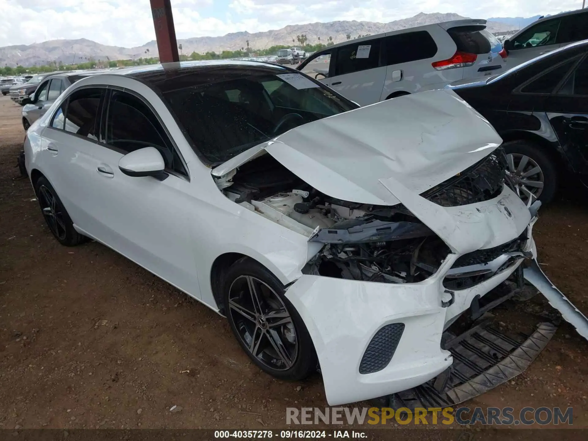 1 fotografías del automóvil dañado W1K3G4EB9MJ289783 MERCEDES-BENZ A 220 2021