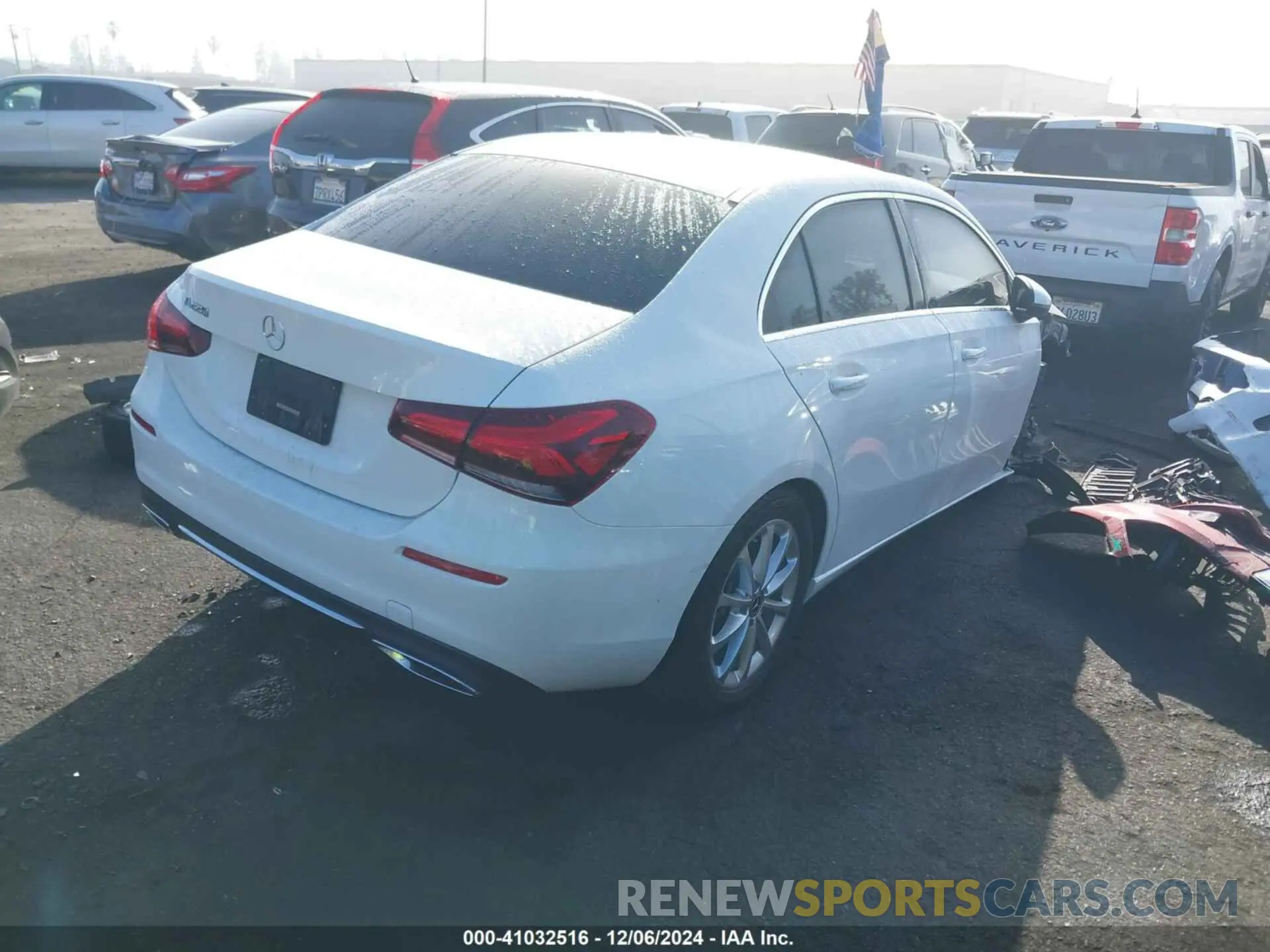 4 fotografías del automóvil dañado W1K3G4EBXMJ313170 MERCEDES-BENZ A 220 2021
