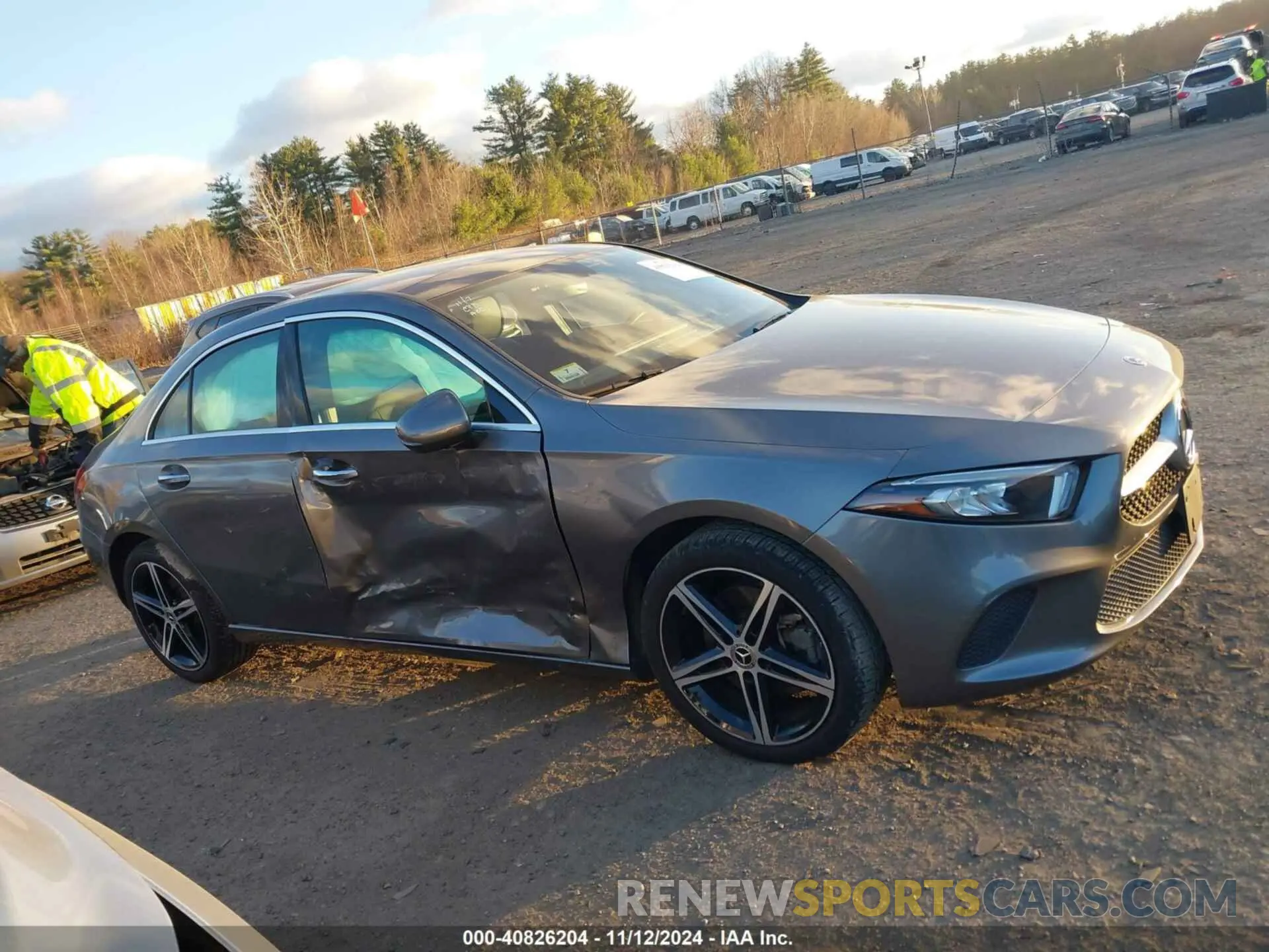 13 fotografías del automóvil dañado W1K3G4FB6MJ282790 MERCEDES-BENZ A 220 2021