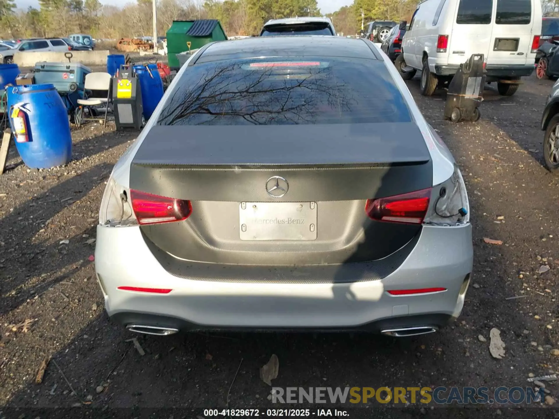 16 fotografías del automóvil dañado W1K3G4FBXMJ273221 MERCEDES-BENZ A 220 2021