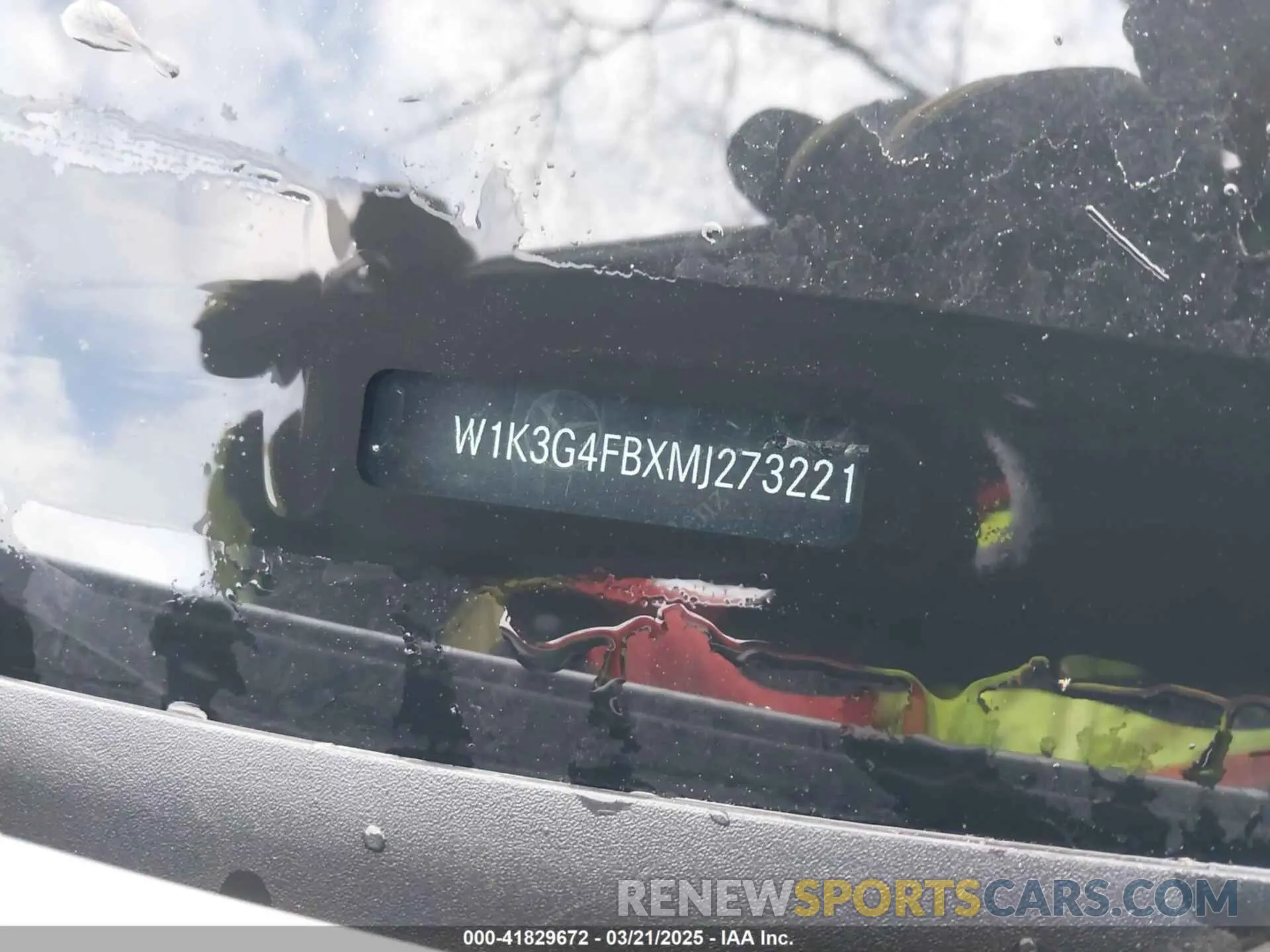 17 fotografías del automóvil dañado W1K3G4FBXMJ273221 MERCEDES-BENZ A 220 2021
