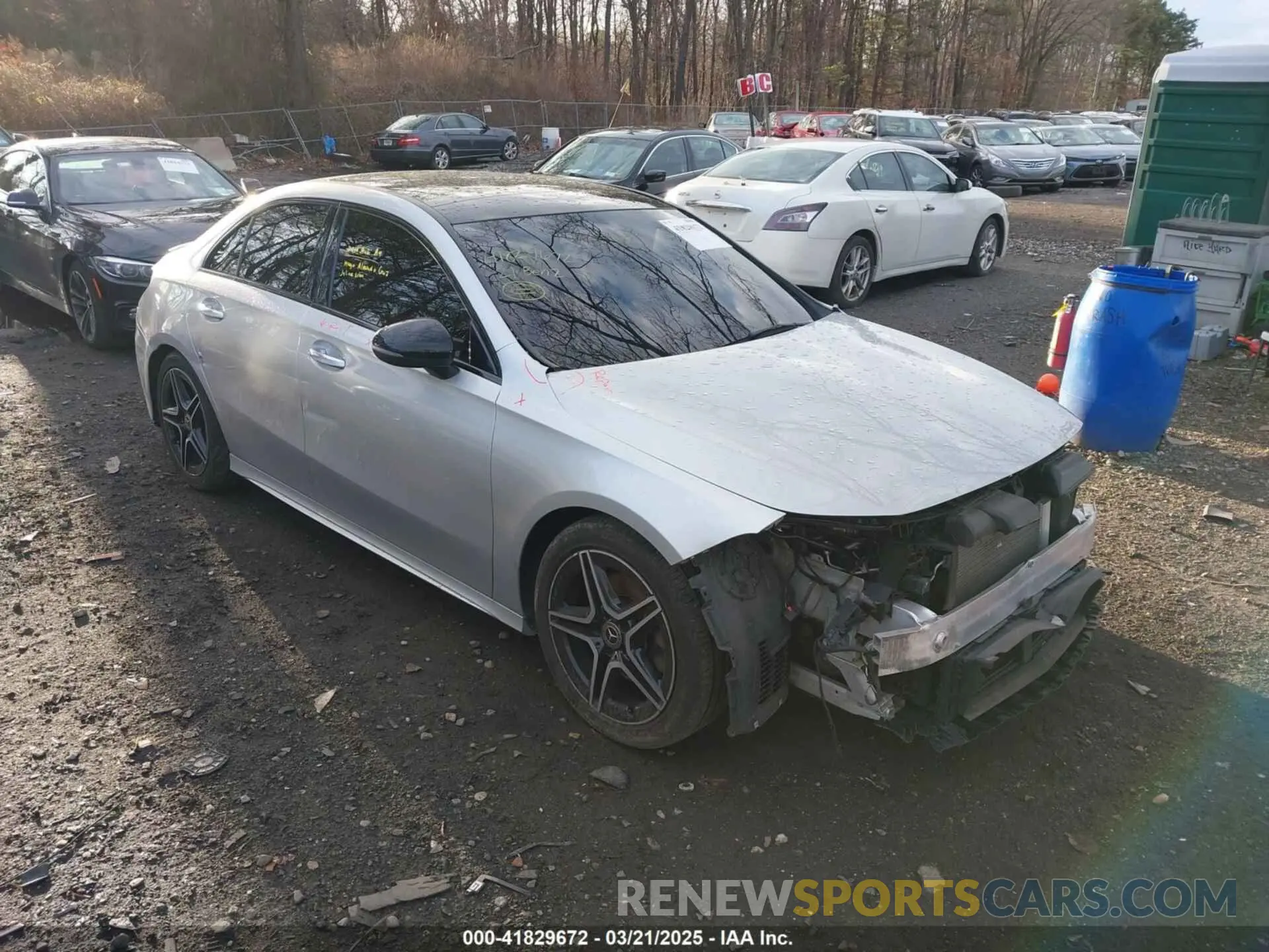 6 fotografías del automóvil dañado W1K3G4FBXMJ273221 MERCEDES-BENZ A 220 2021