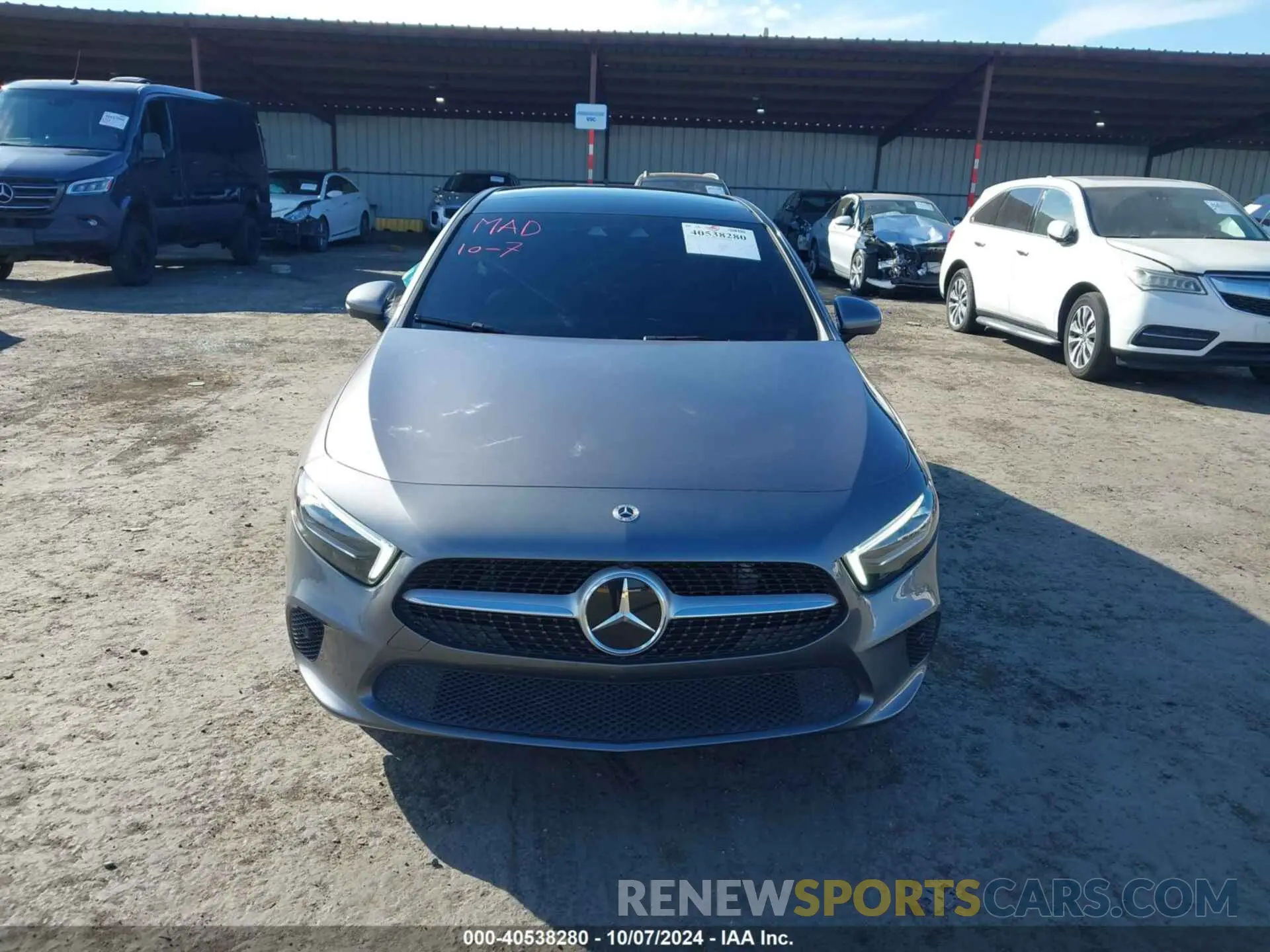 12 fotografías del automóvil dañado W1K3G4EB2NJ353339 MERCEDES-BENZ A 220 2022
