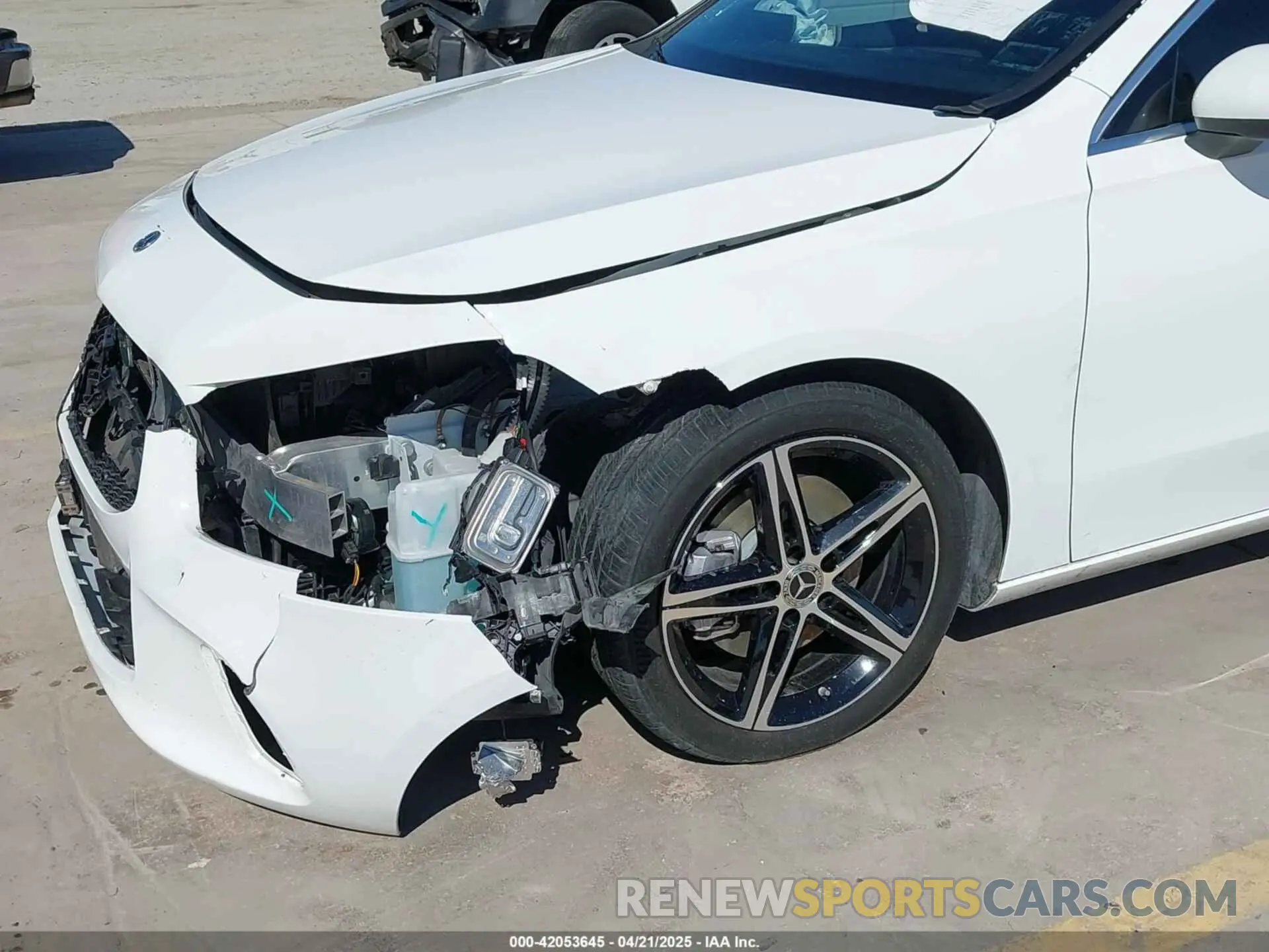 6 fotografías del automóvil dañado W1K3G4EB7NJ336777 MERCEDES-BENZ A 220 2022