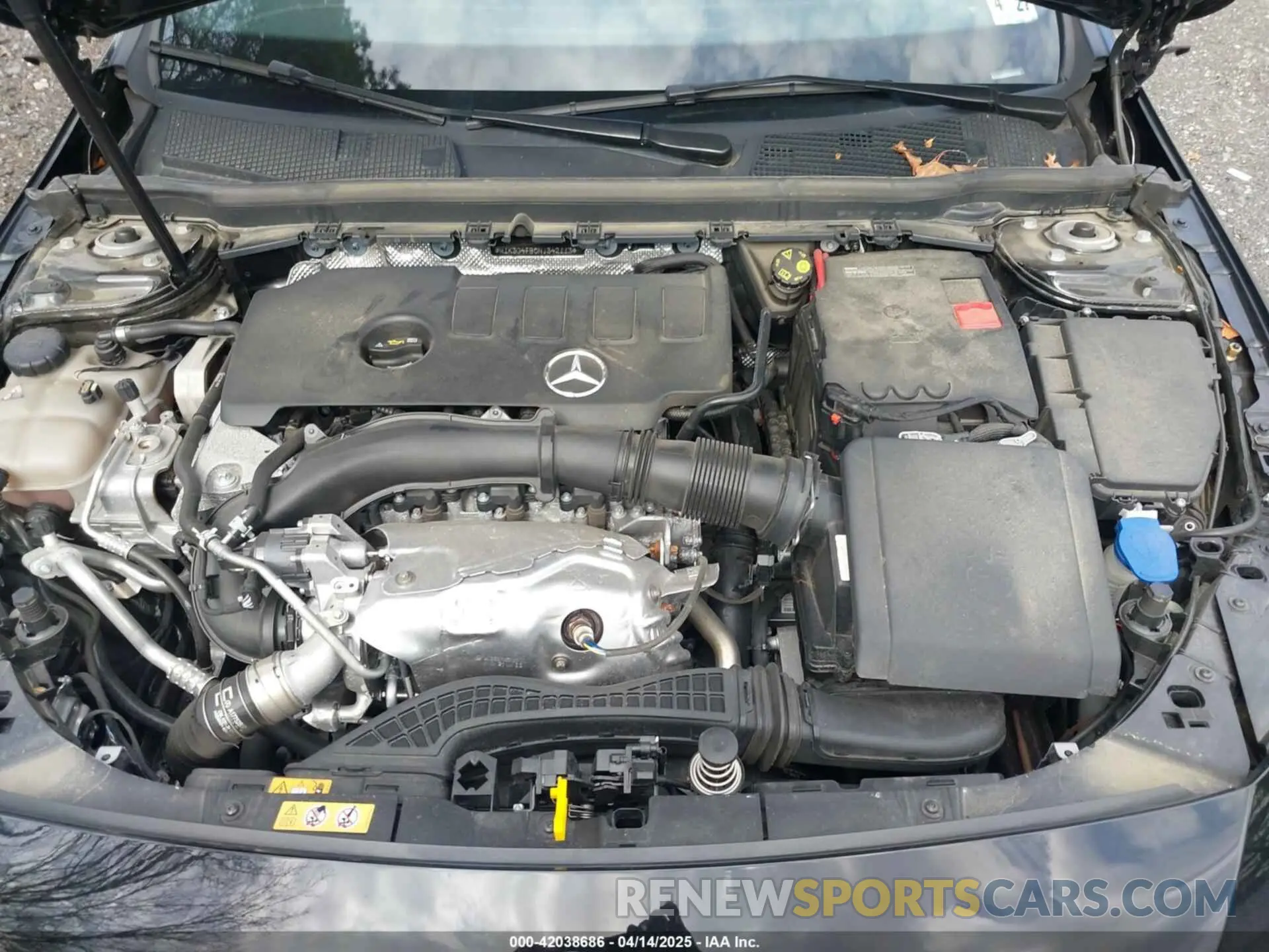10 fotografías del automóvil dañado W1K3G4FB0NJ342113 MERCEDES-BENZ A 220 2022