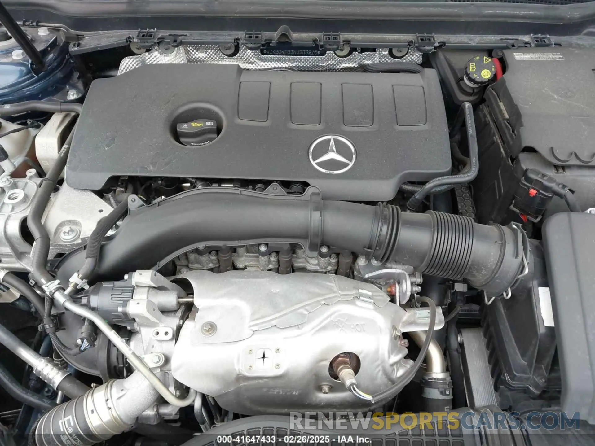 10 fotografías del automóvil dañado W1K3G4FB3NJ333910 MERCEDES-BENZ A 220 2022
