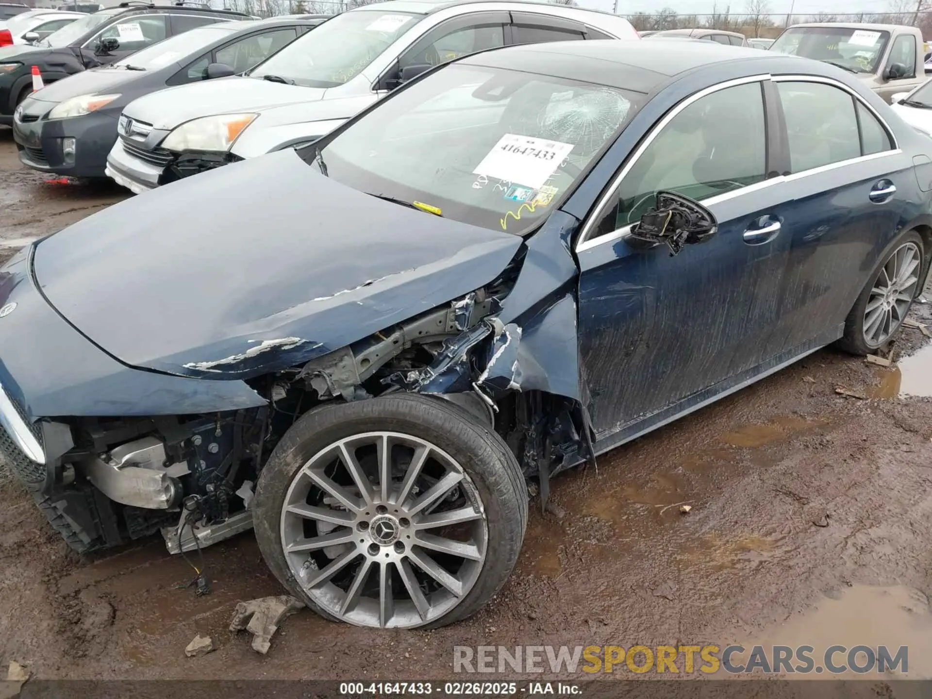 2 fotografías del automóvil dañado W1K3G4FB3NJ333910 MERCEDES-BENZ A 220 2022