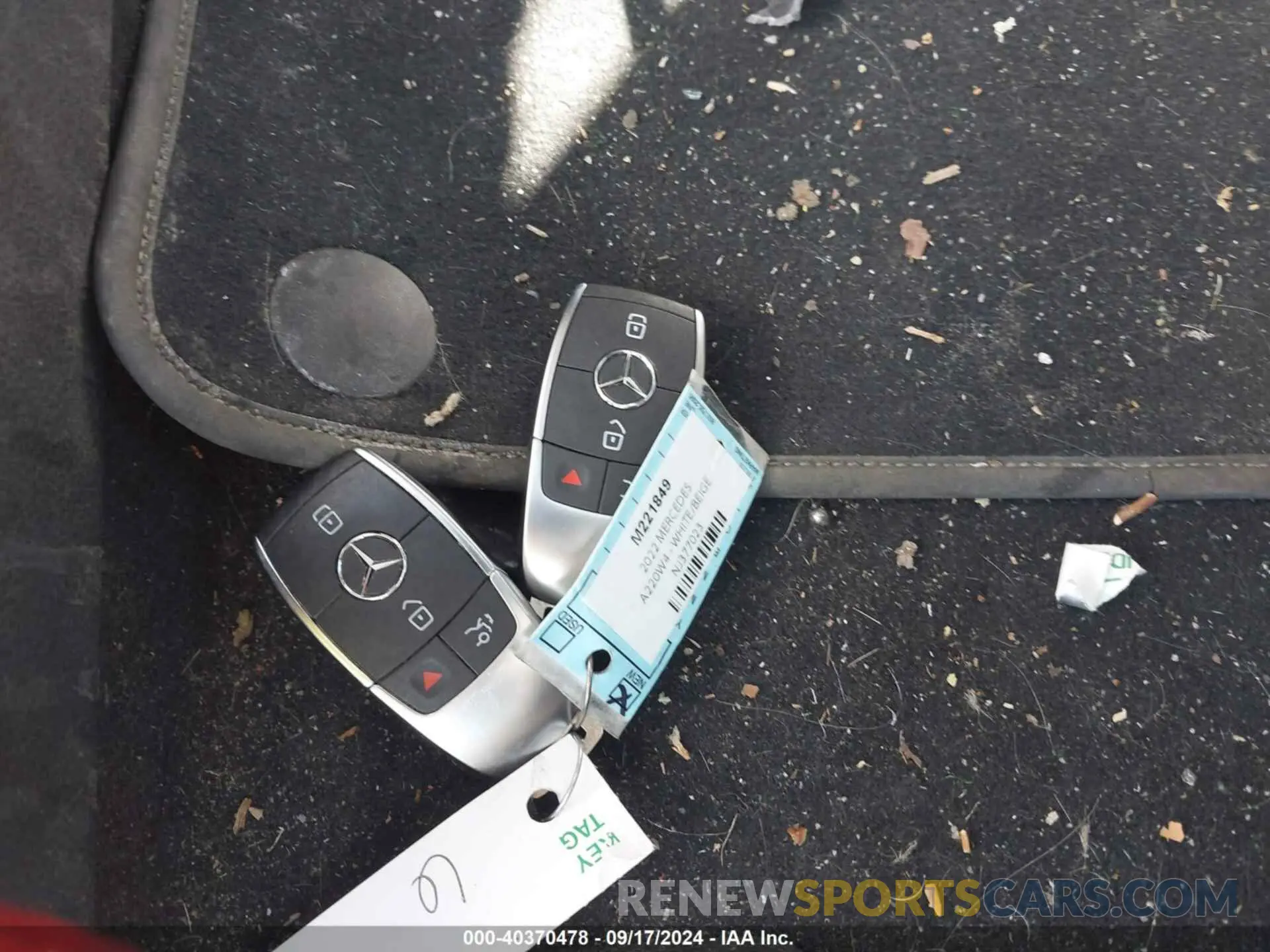 11 fotografías del automóvil dañado W1K3G4FB9NJ377023 MERCEDES-BENZ A 220 2022