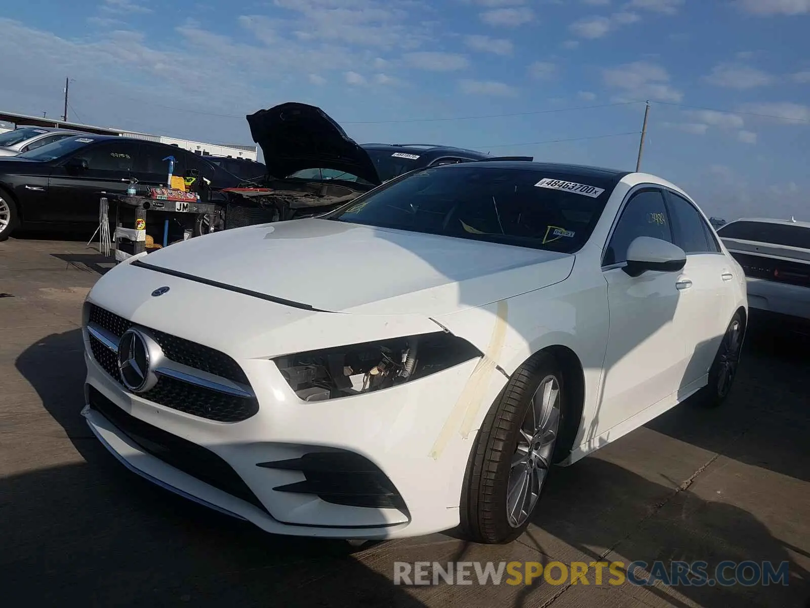 2 fotografías del automóvil dañado WDD3G4EB3KW006794 MERCEDES-BENZ A 220 4MAT 2019