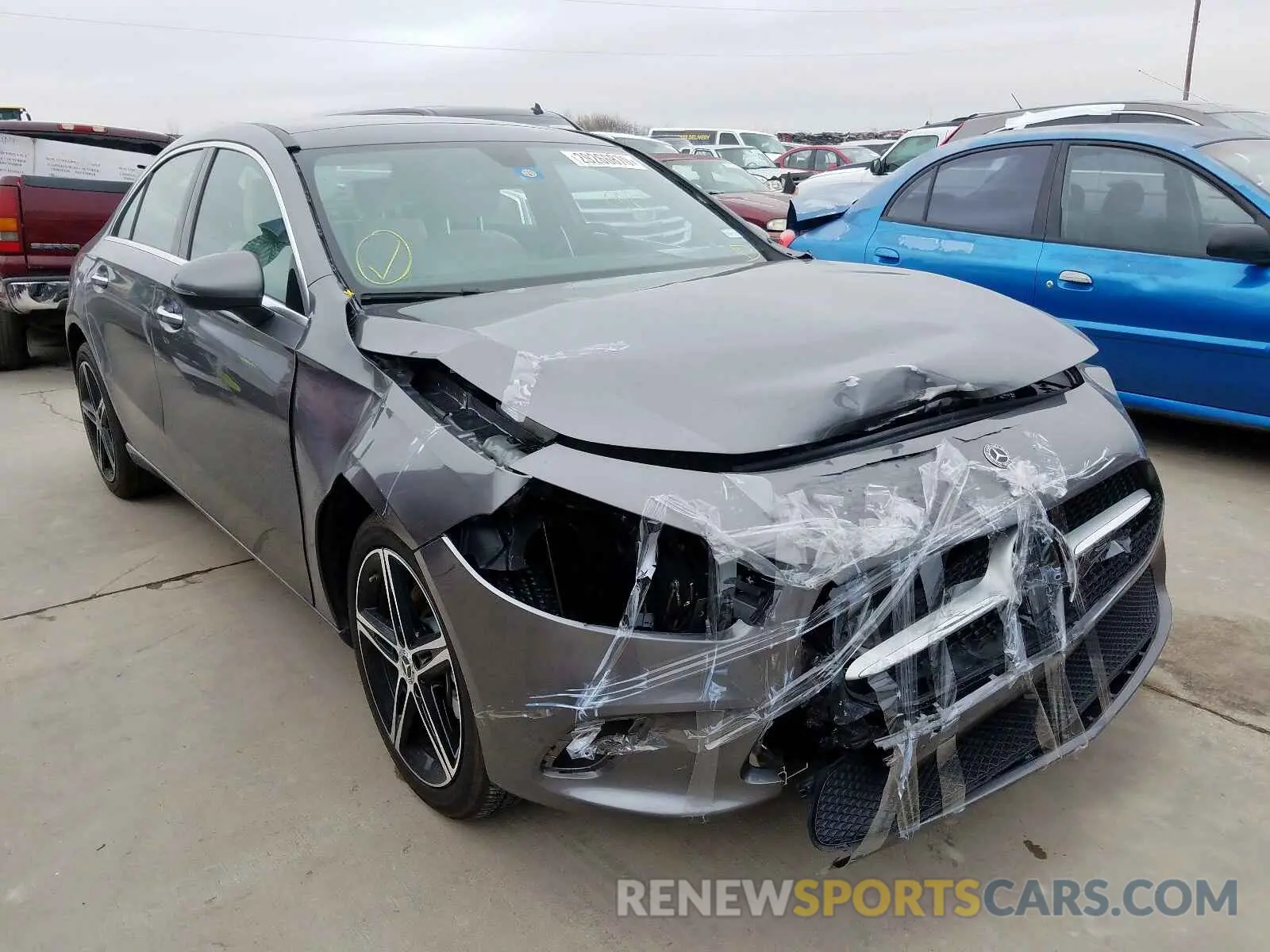 1 fotografías del automóvil dañado WDD3G4EB3KW020761 MERCEDES-BENZ A 220 4MAT 2019