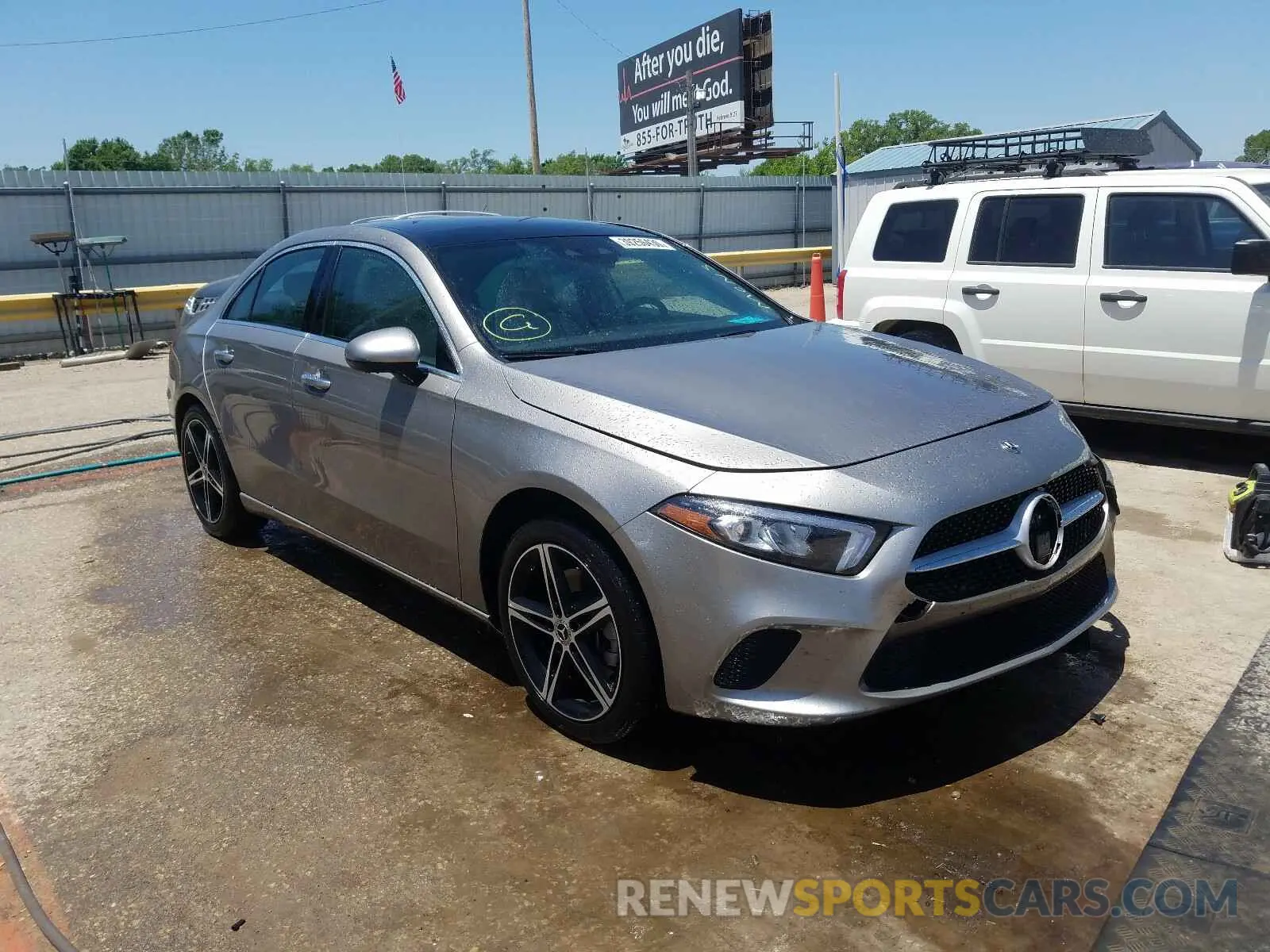 1 fotografías del automóvil dañado WDD3G4EB6KW002044 MERCEDES-BENZ A 220 4MAT 2019
