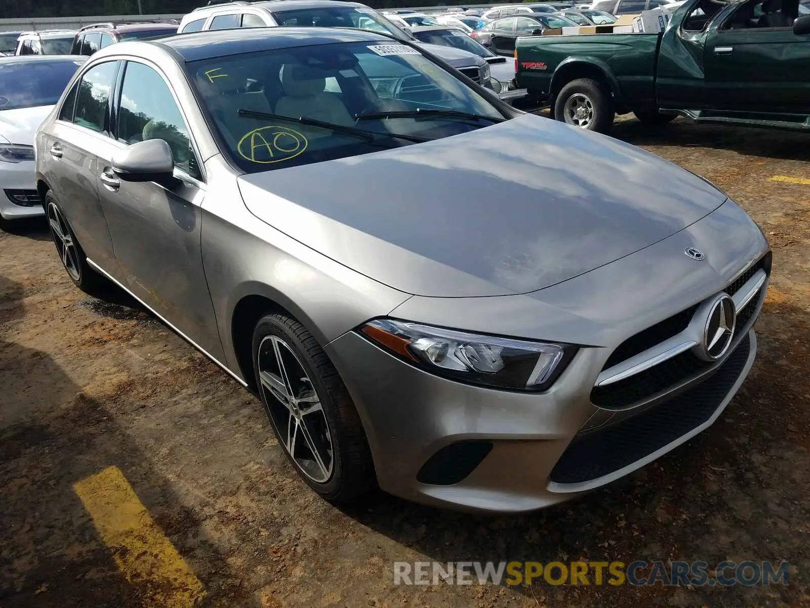 1 fotografías del automóvil dañado WDD3G4EBXKW001835 MERCEDES-BENZ A 220 4MAT 2019