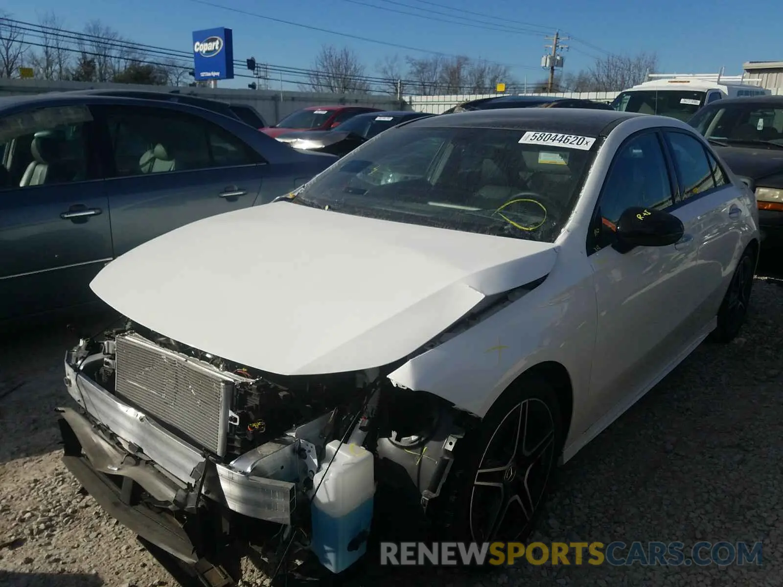 2 fotografías del automóvil dañado W1K3G4FB7LJ215274 MERCEDES-BENZ A 220 4MAT 2020