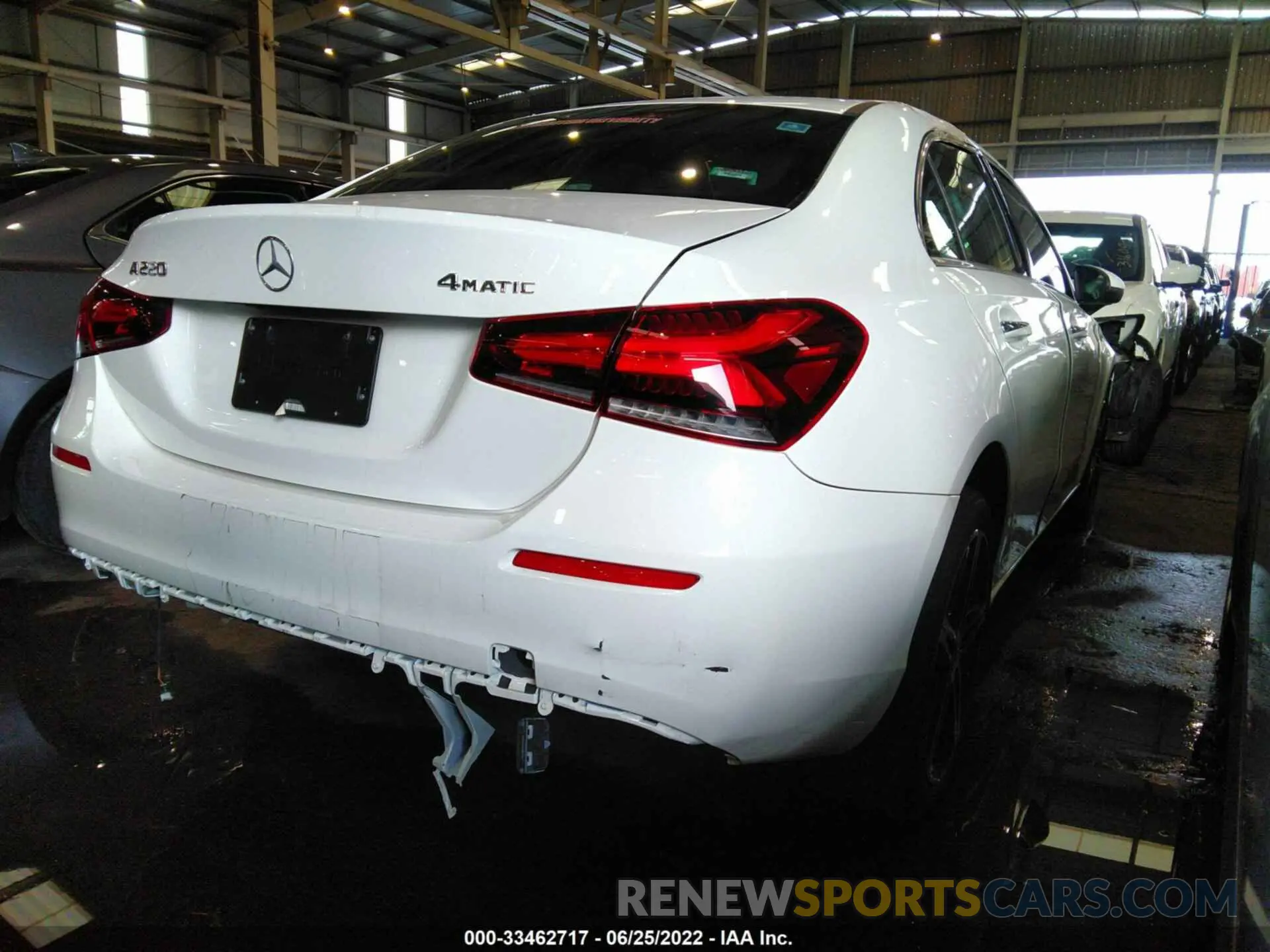 4 fotografías del automóvil dañado 00D3G4FB9KW000593 MERCEDES-BENZ A-CLASS 2019