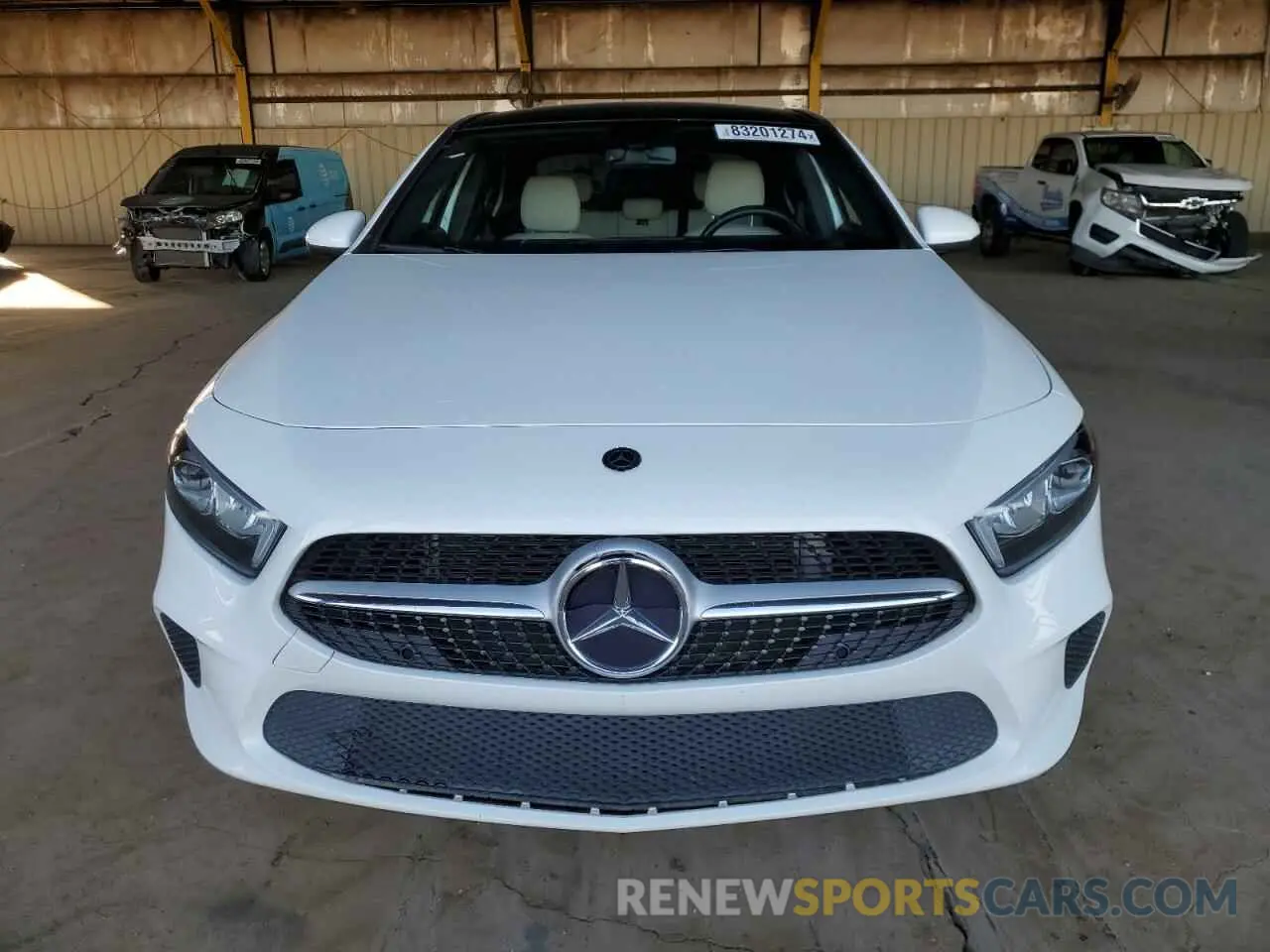 5 fotografías del automóvil dañado WDD3G4EB1KW012898 MERCEDES-BENZ A-CLASS 2019