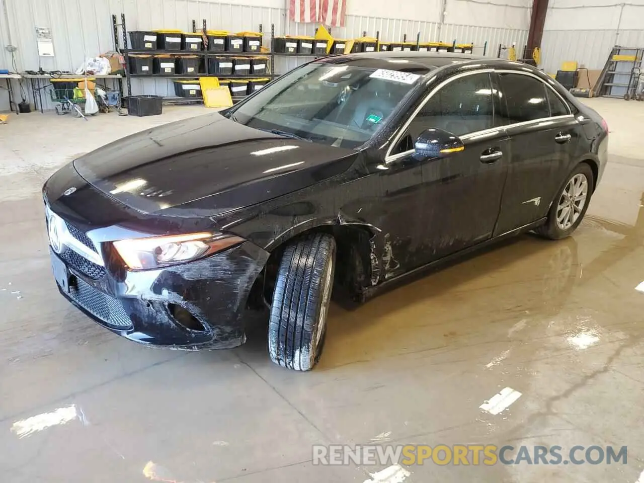 1 fotografías del automóvil dañado WDD3G4EB2KW000954 MERCEDES-BENZ A-CLASS 2019