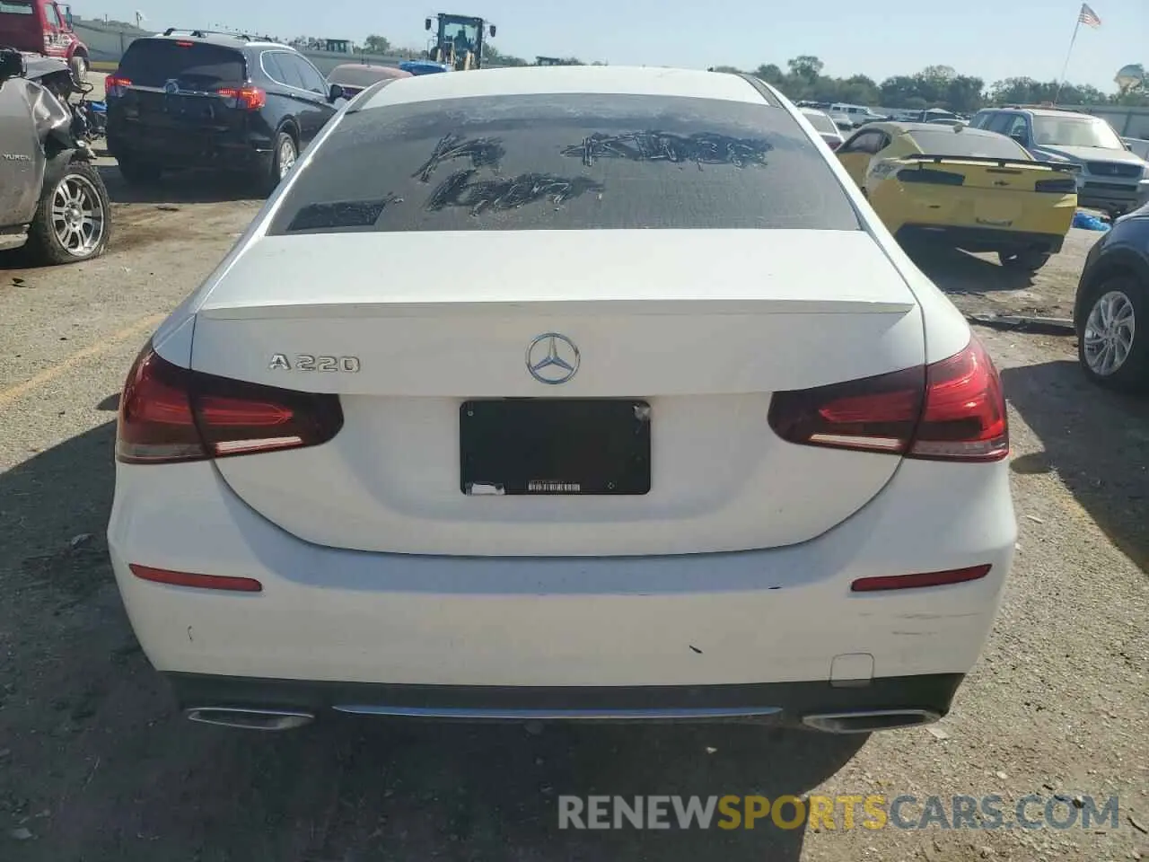 6 fotografías del automóvil dañado WDD3G4EB2KW016538 MERCEDES-BENZ A-CLASS 2019
