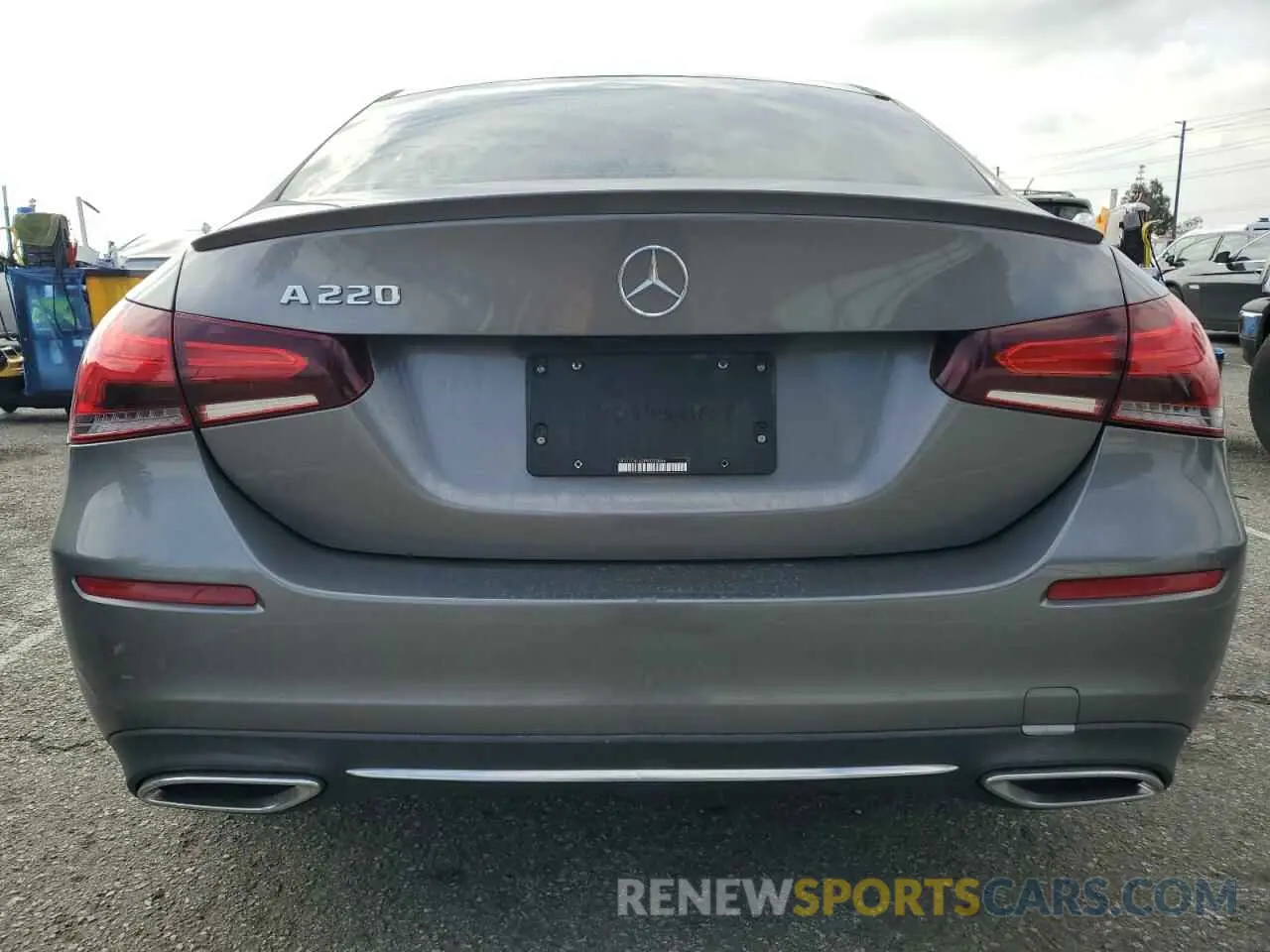 6 fotografías del automóvil dañado WDD3G4EB2KW030844 MERCEDES-BENZ A-CLASS 2019