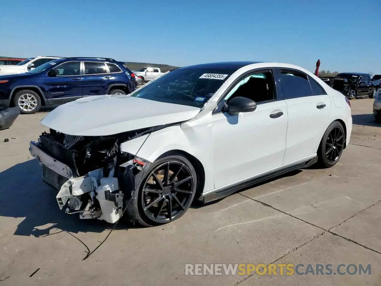 1 fotografías del automóvil dañado WDD3G4EB3KW035924 MERCEDES-BENZ A-CLASS 2019