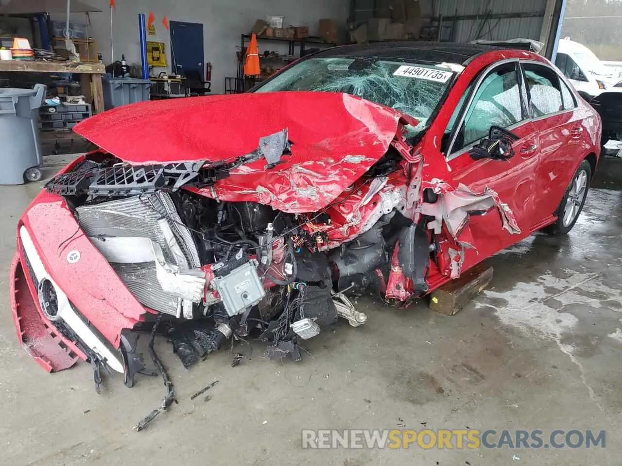 1 fotografías del automóvil dañado WDD3G4EB4KW027105 MERCEDES-BENZ A-CLASS 2019