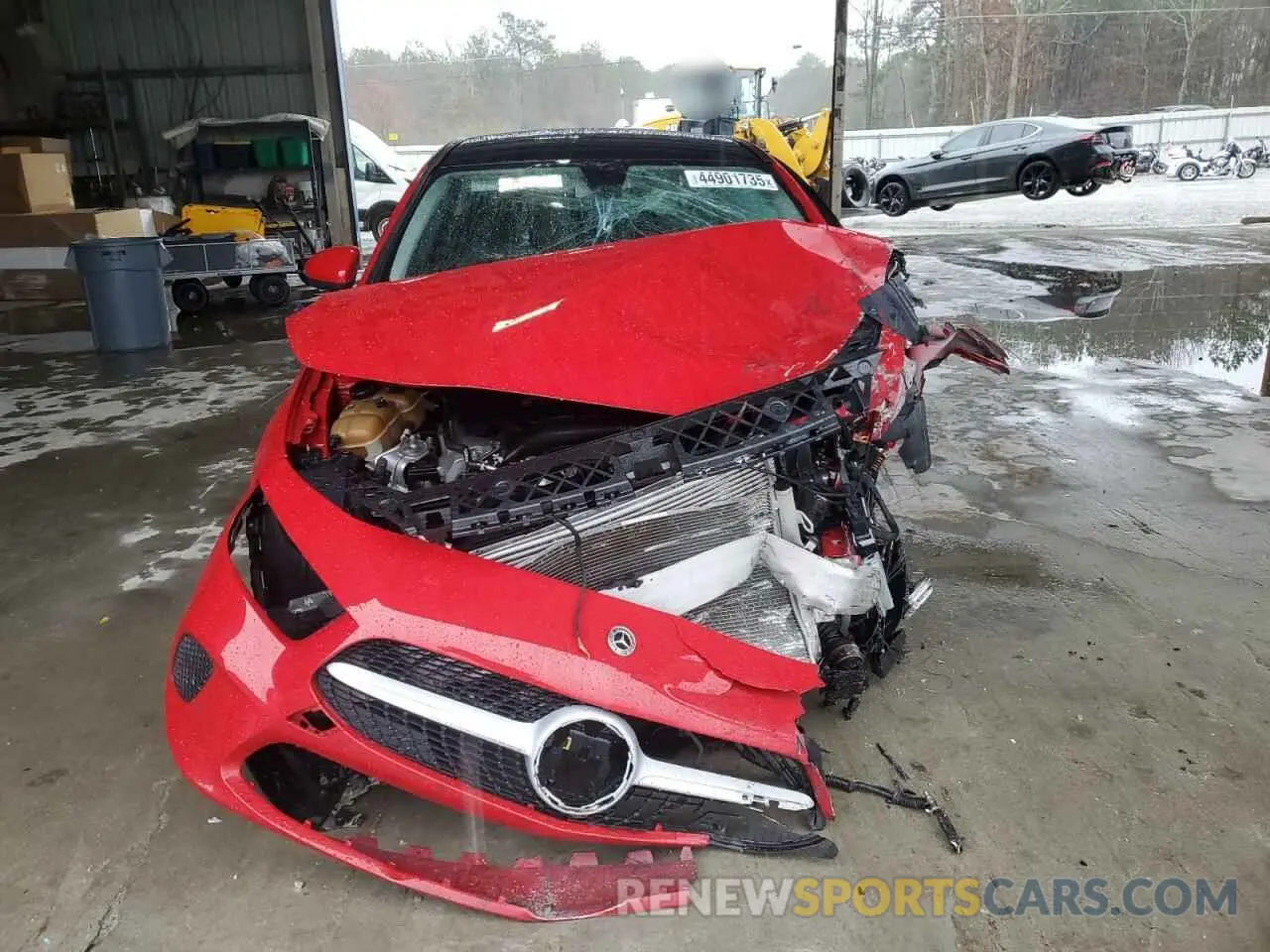 5 fotografías del automóvil dañado WDD3G4EB4KW027105 MERCEDES-BENZ A-CLASS 2019