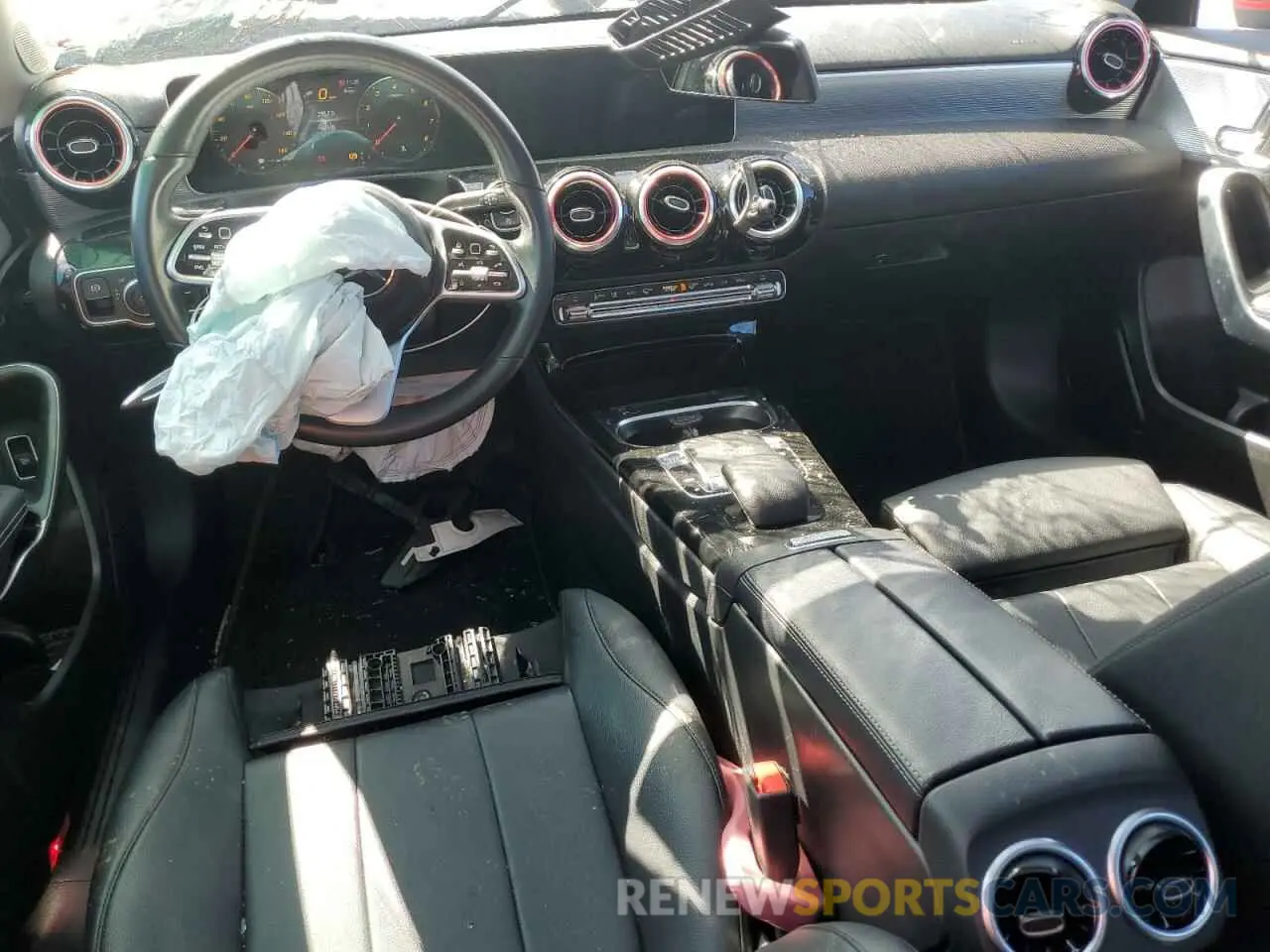 8 fotografías del automóvil dañado WDD3G4EB4KW027105 MERCEDES-BENZ A-CLASS 2019