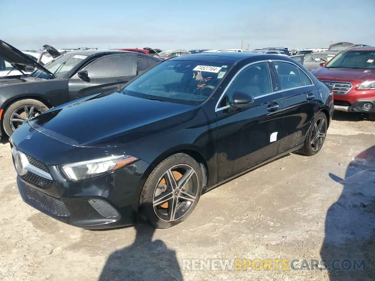 1 fotografías del automóvil dañado WDD3G4EB7KW021685 MERCEDES-BENZ A-CLASS 2019