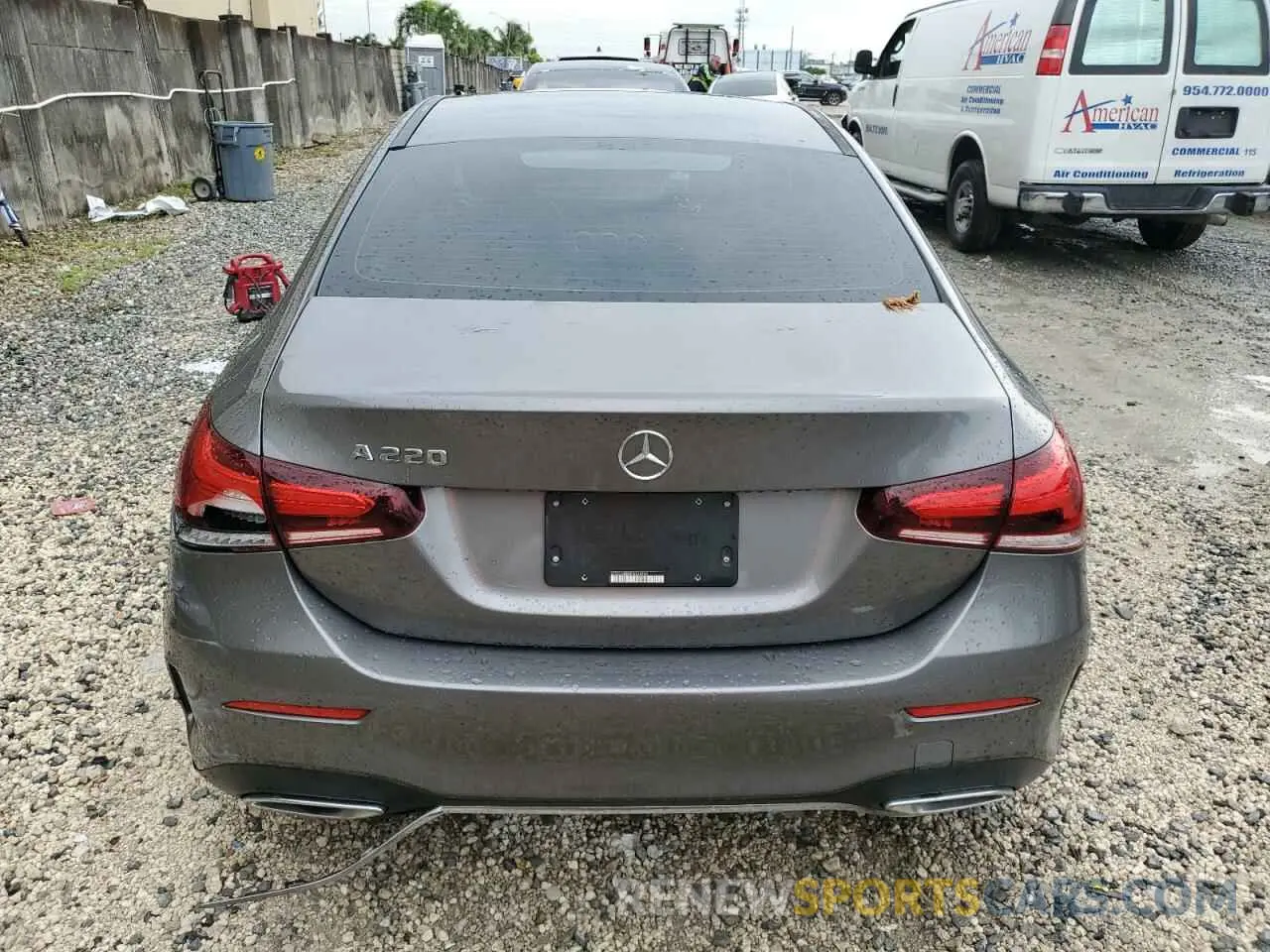 6 fotografías del automóvil dañado WDD3G4EBXKW014939 MERCEDES-BENZ A-CLASS 2019