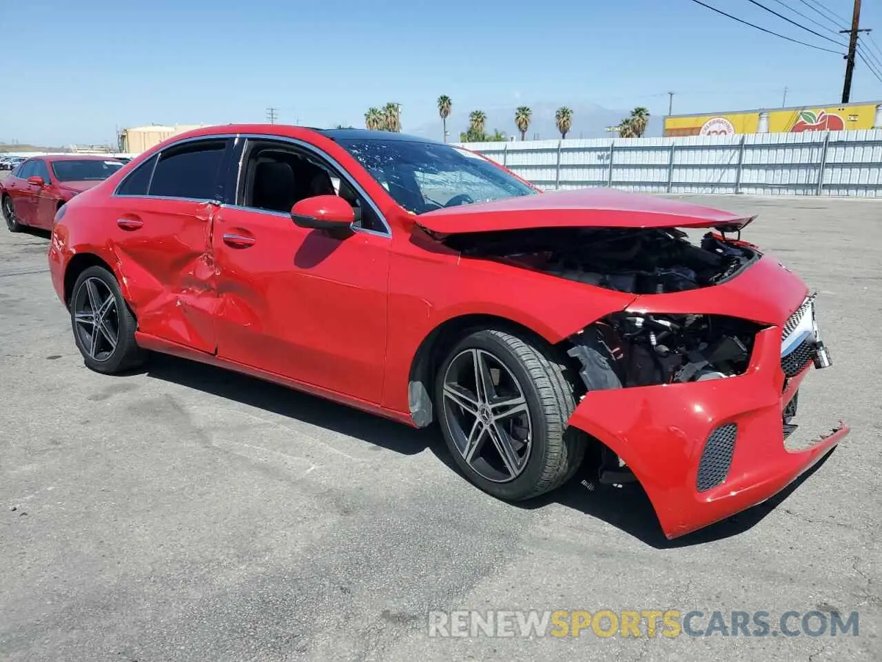 4 fotografías del automóvil dañado WDD3G4EBXKW024659 MERCEDES-BENZ A-CLASS 2019