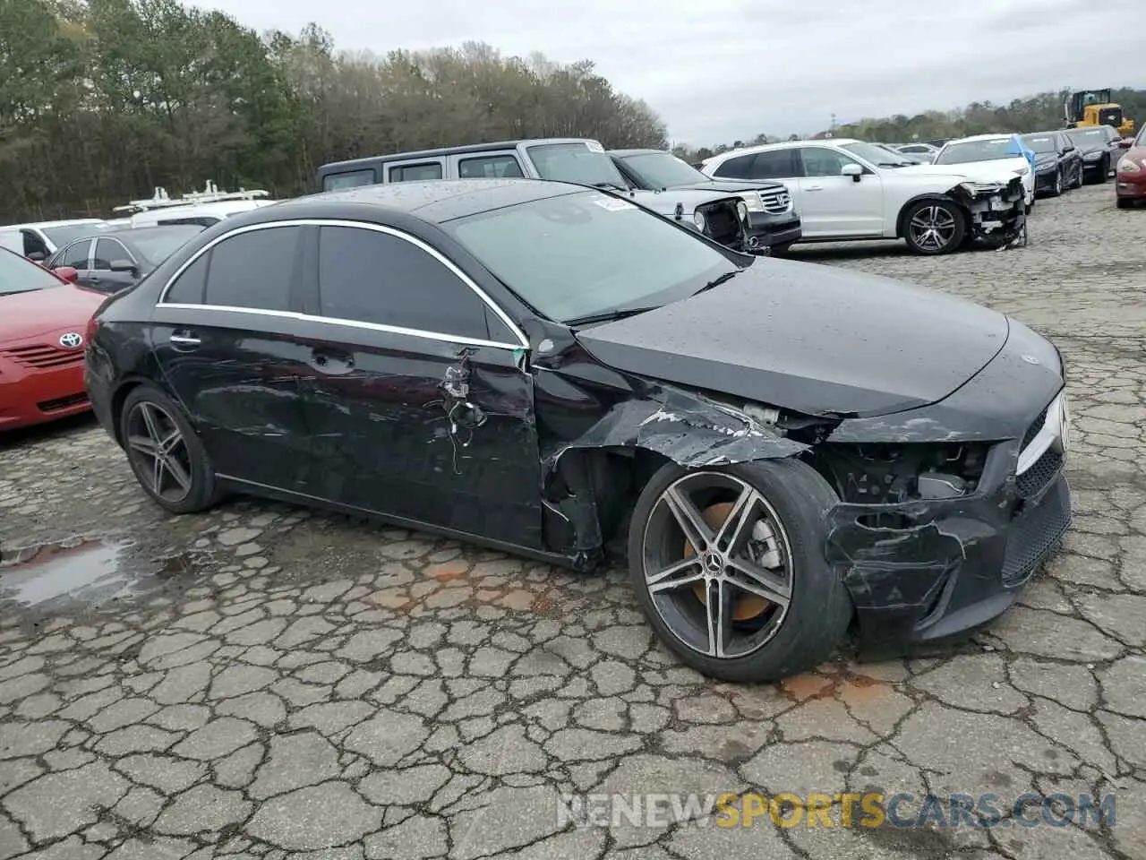 4 fotografías del automóvil dañado WDD3G4EBXKW024936 MERCEDES-BENZ A-CLASS 2019