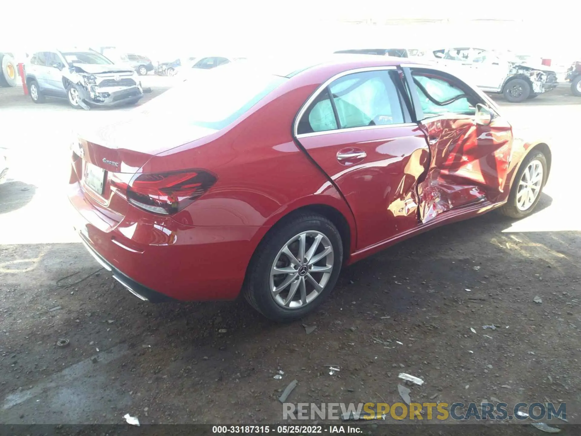 4 fotografías del automóvil dañado WDD3G4FB1KW022913 MERCEDES-BENZ A-CLASS 2019