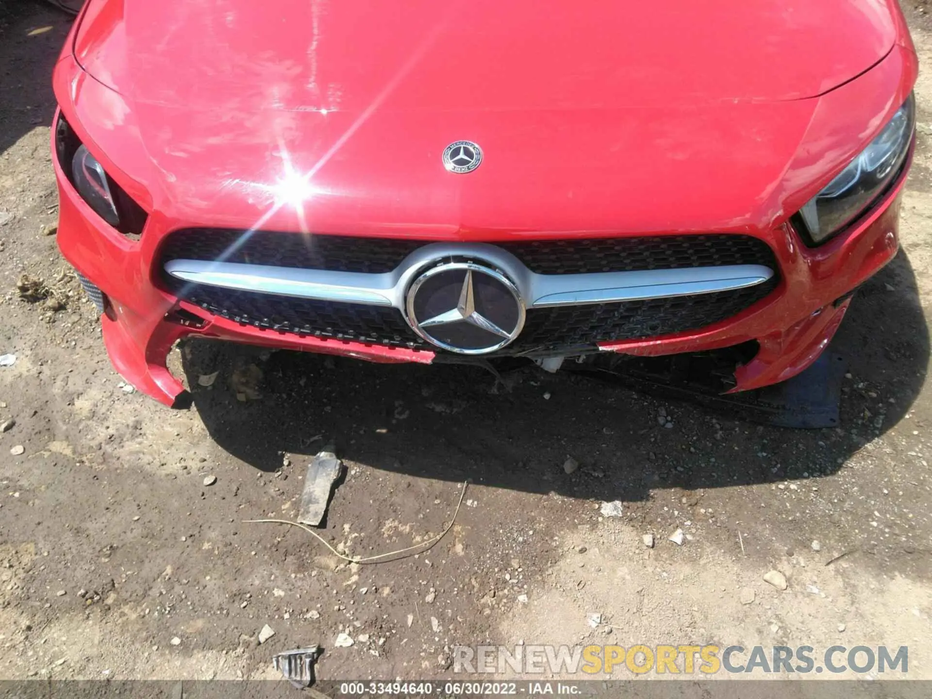 6 fotografías del automóvil dañado WDD3G4FB2KW023892 MERCEDES-BENZ A-CLASS 2019