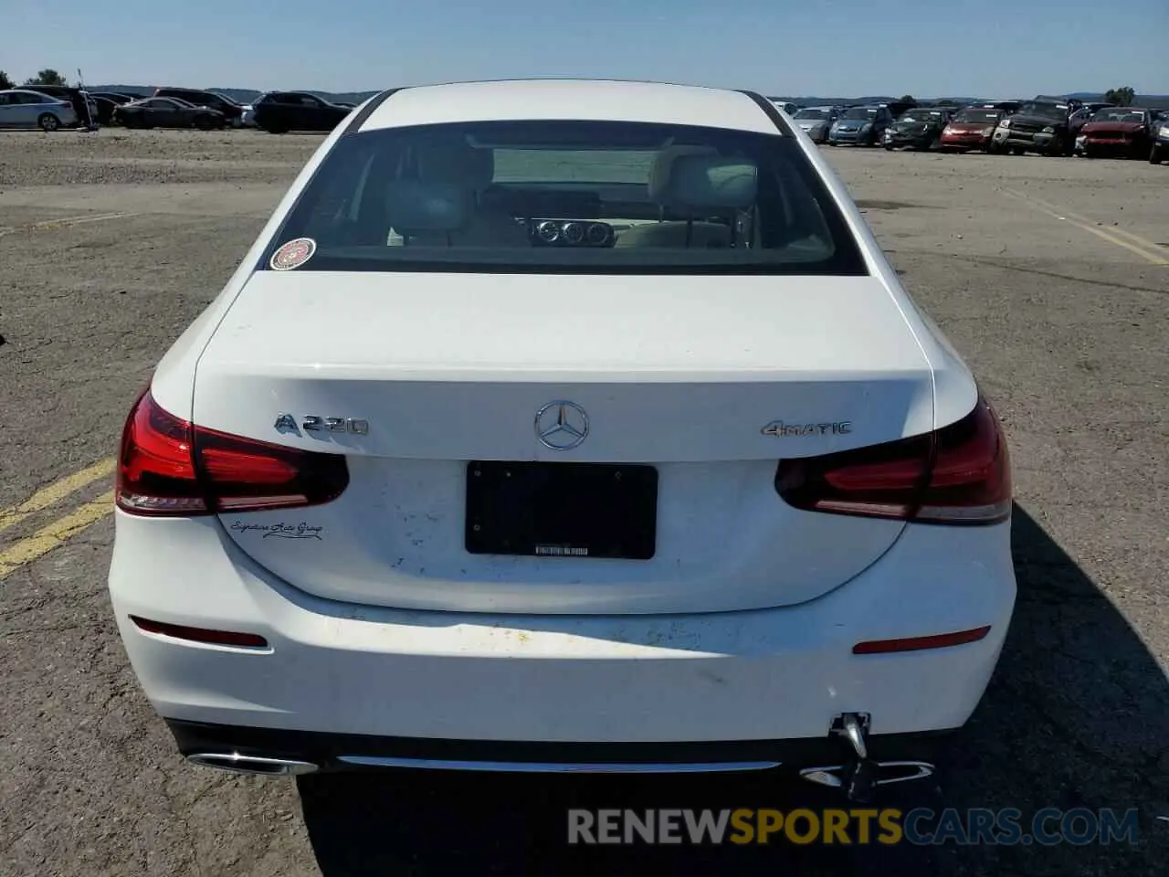 6 fotografías del automóvil dañado WDD3G4FB4KW019827 MERCEDES-BENZ A-CLASS 2019