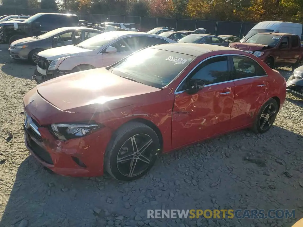 1 fotografías del automóvil dañado WDD3G4FB6KW013172 MERCEDES-BENZ A-CLASS 2019