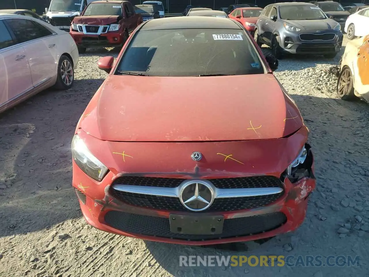 5 fotografías del automóvil dañado WDD3G4FB6KW013172 MERCEDES-BENZ A-CLASS 2019