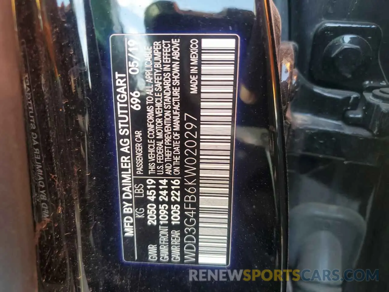 12 fotografías del automóvil dañado WDD3G4FB6KW020297 MERCEDES-BENZ A-CLASS 2019
