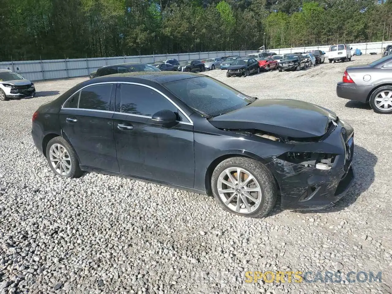 4 fotografías del automóvil dañado WDD3G4FB9KW002196 MERCEDES-BENZ A-CLASS 2019