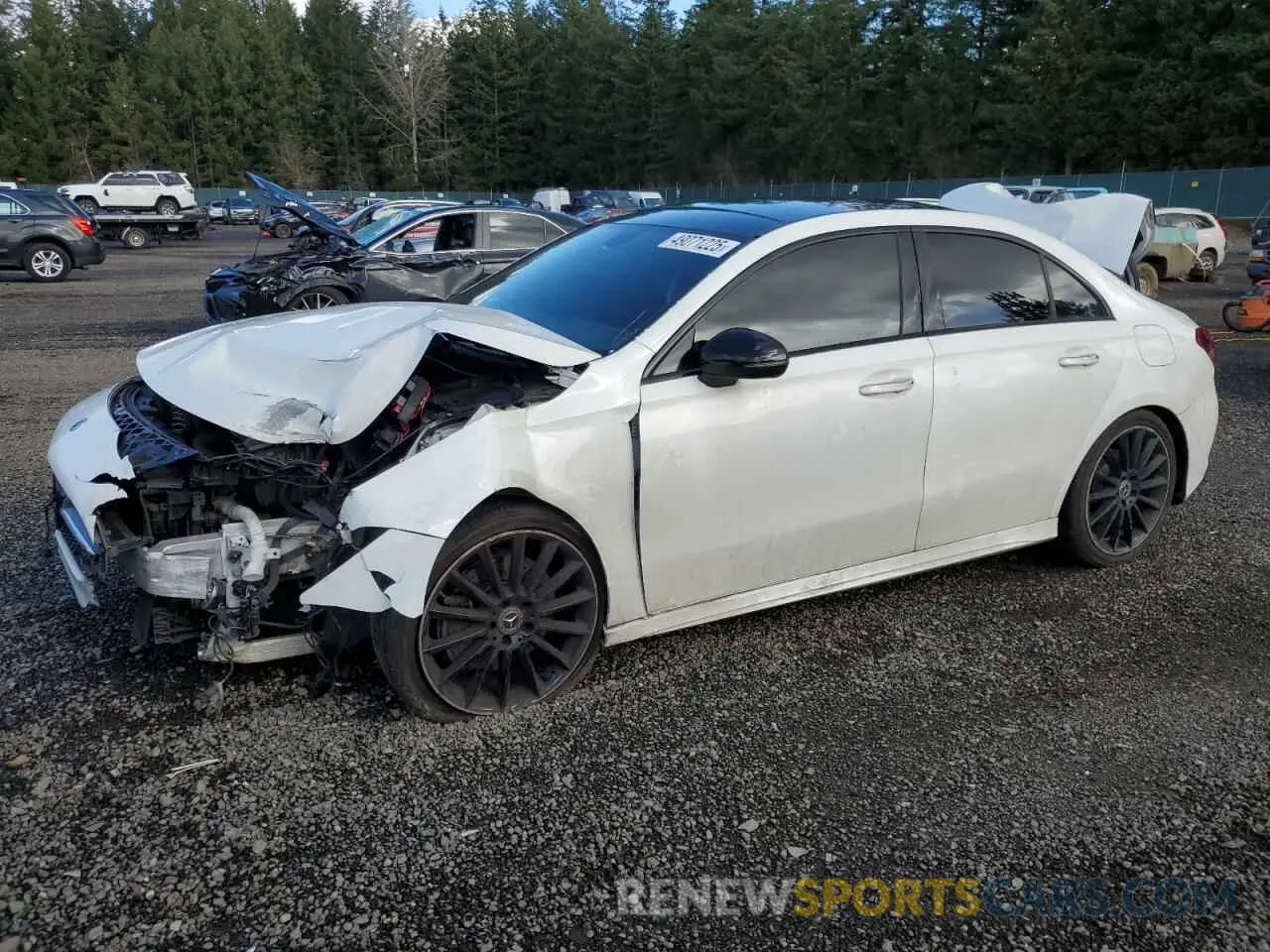 1 fotografías del automóvil dañado WDD3G4FB9KW021914 MERCEDES-BENZ A-CLASS 2019